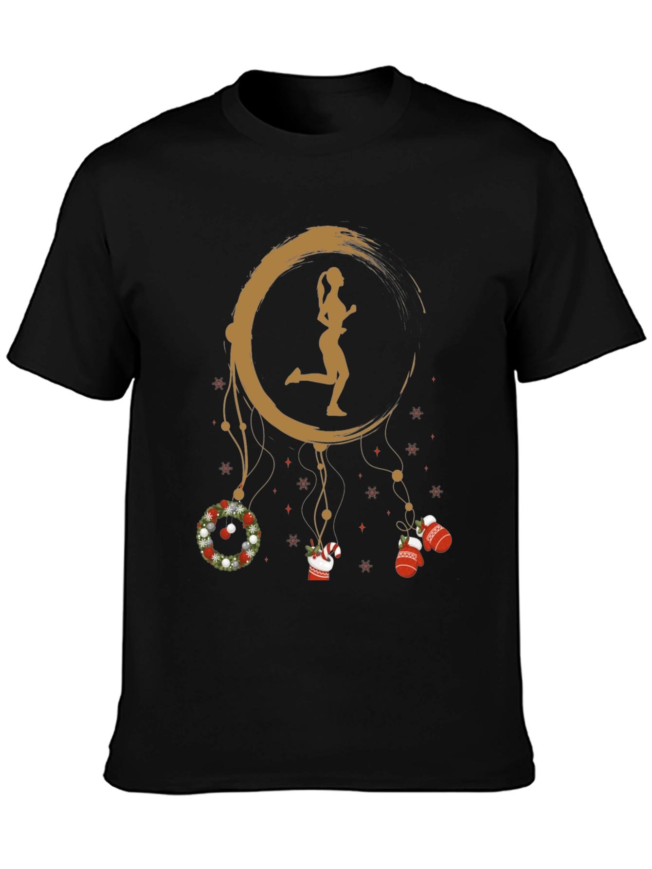 Christmas Runner Dream Catcher T-Shirt