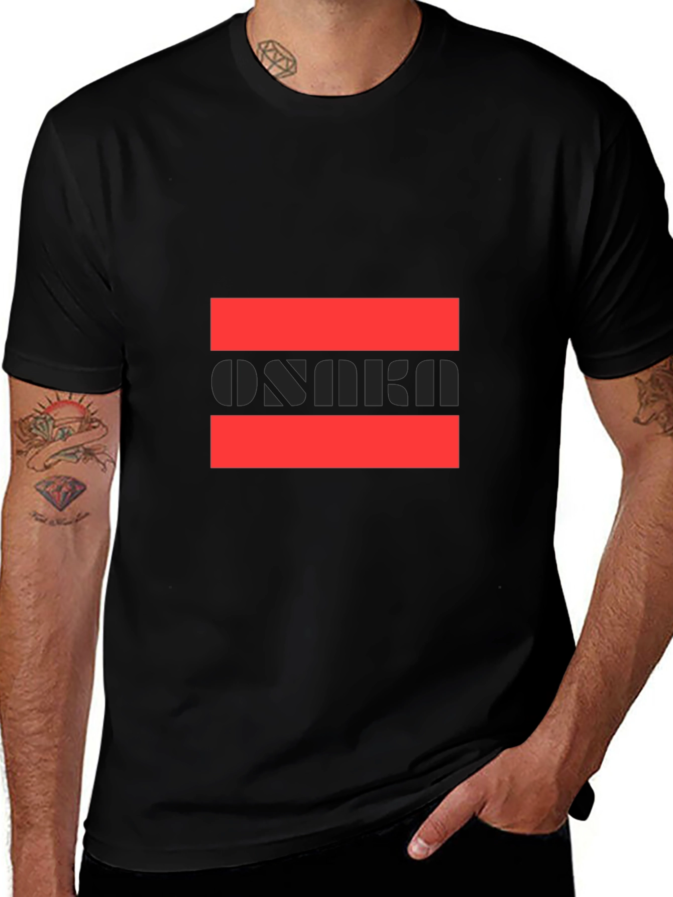 Bold Graphic Tee - Modern Statement Shirt
