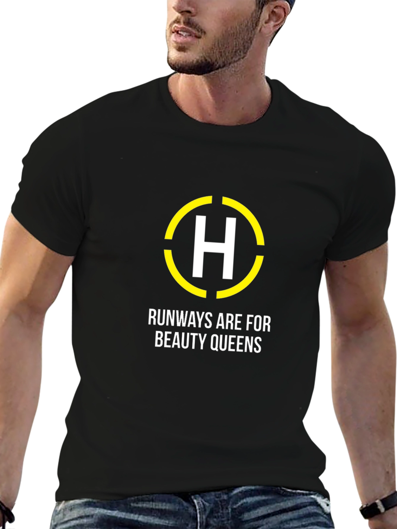 Runways Are For Beauty Queens Graphic T-Shirt
