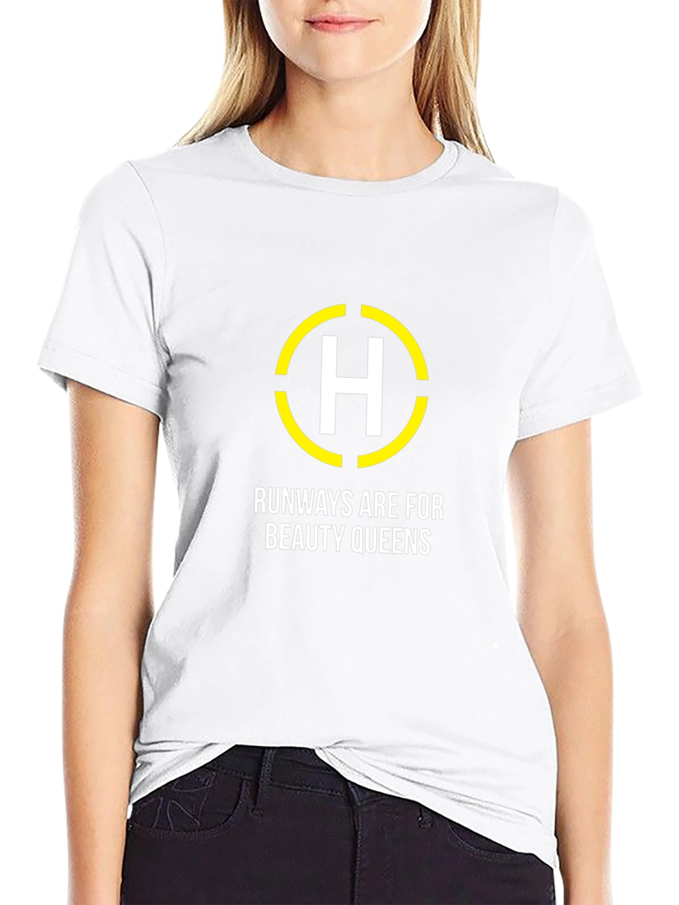 Runways Are For Beauty Queens Graphic T-Shirt