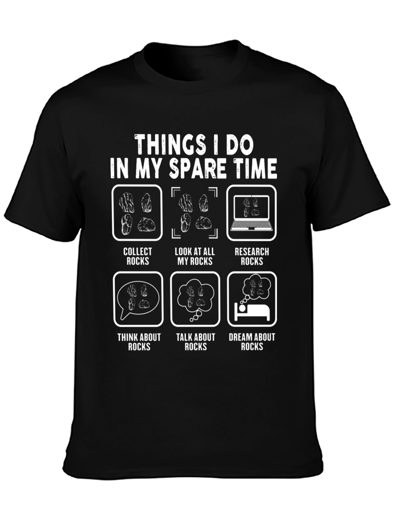 Rock Lovers T-Shirt: Spare Time Activities