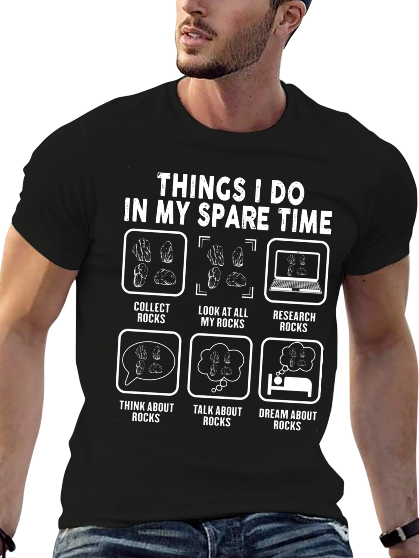 Rock Lovers T-Shirt: Spare Time Activities