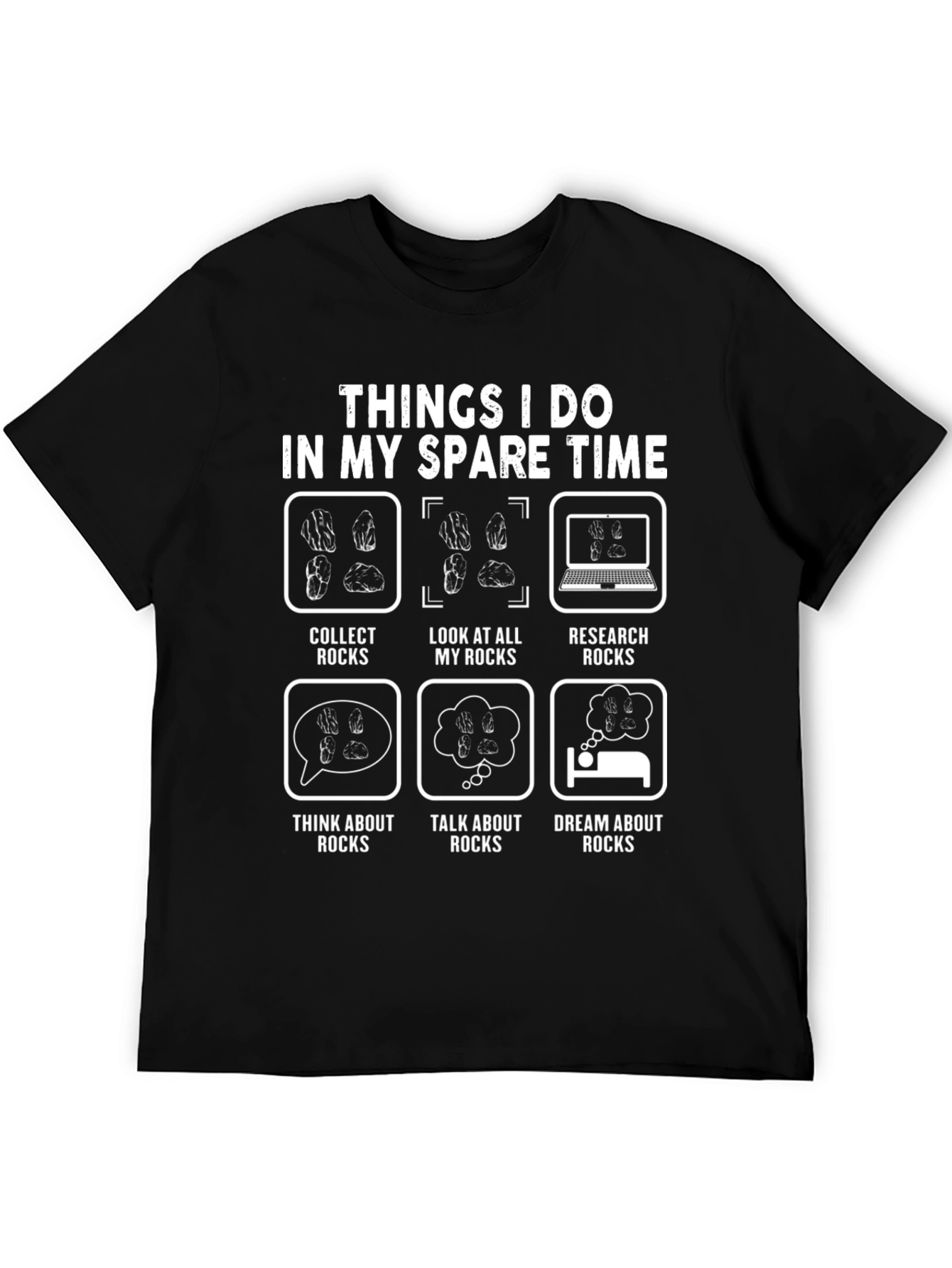 Rock Lovers T-Shirt: Spare Time Activities