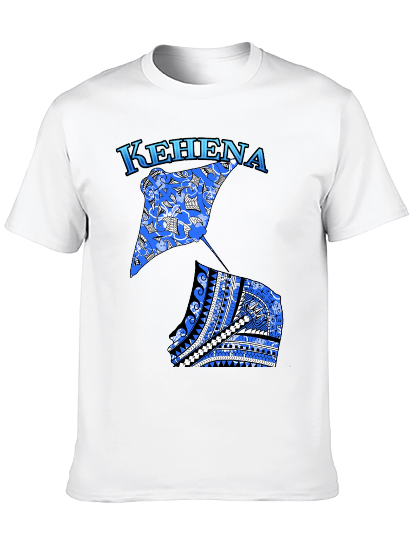 Mens Black Kehena Graphic T-Shirt