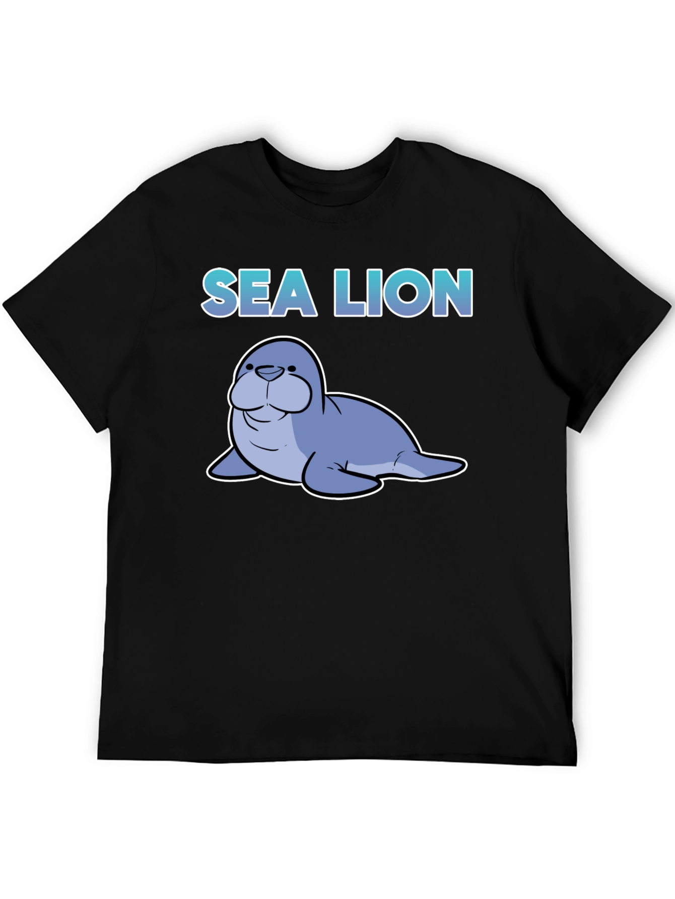 Sea Lion Cartoon T-Shirt - Funny Animal Tee