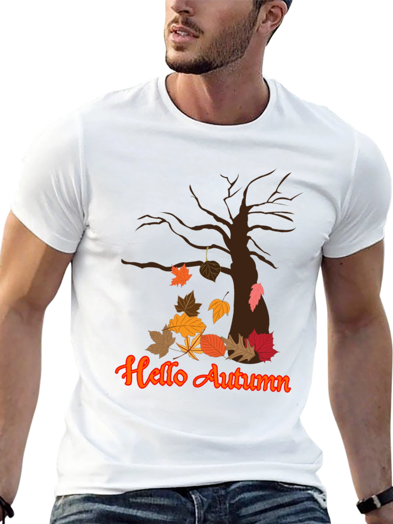 Autumn Tree Graphic T-Shirt