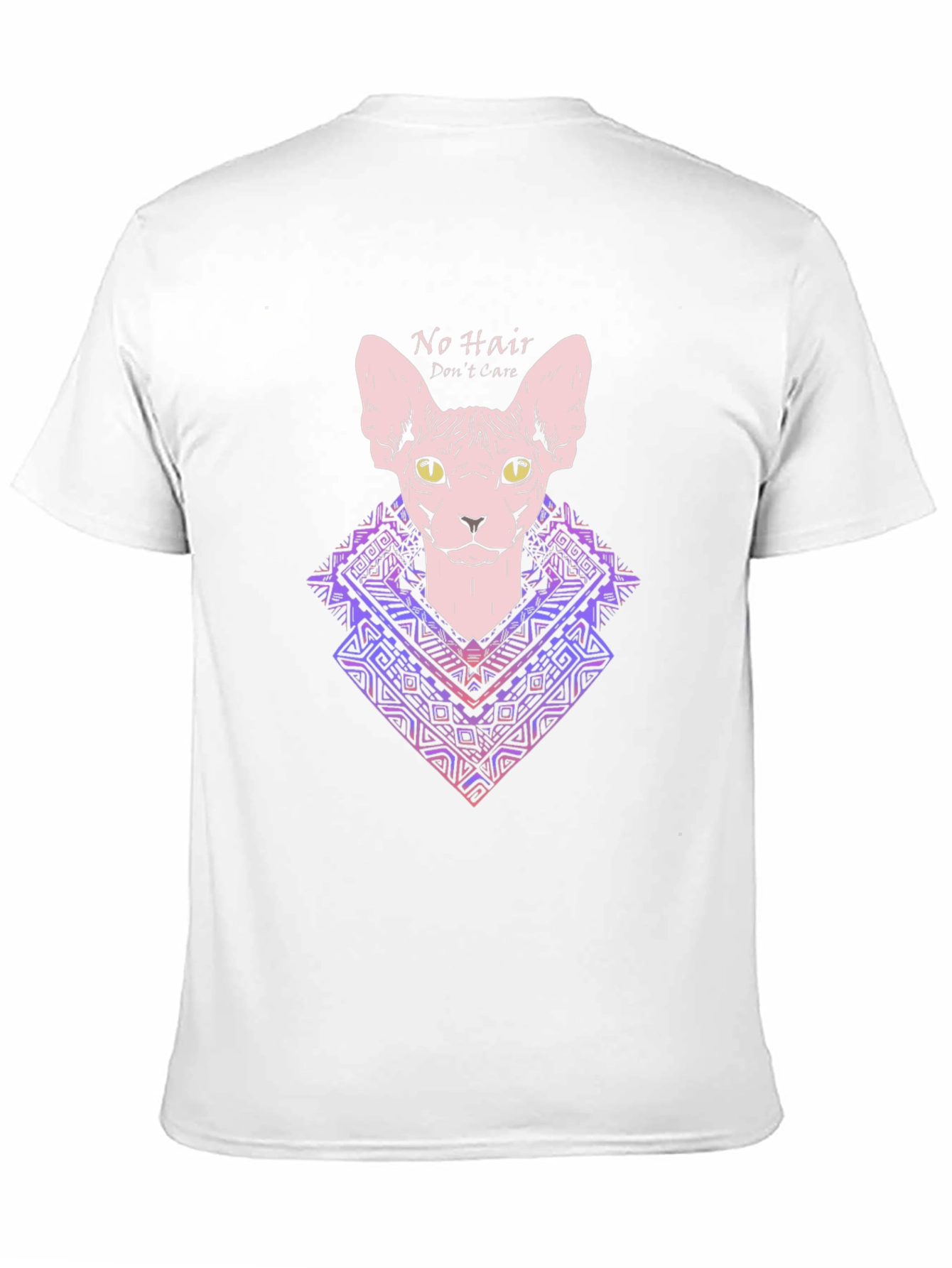 Sphynx Cat Graphic T-Shirt - No Hair Dont Care!