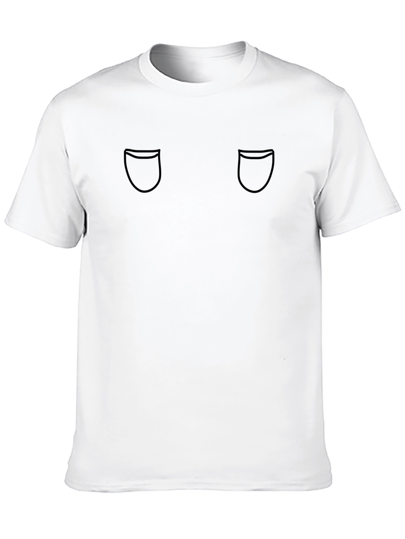 Mens Graphic T-Shirt - Funny Pocket Print