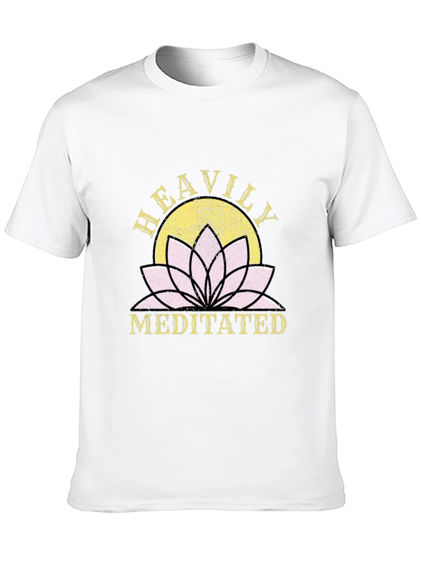 Heavily Meditated Lotus Flower T-Shirt