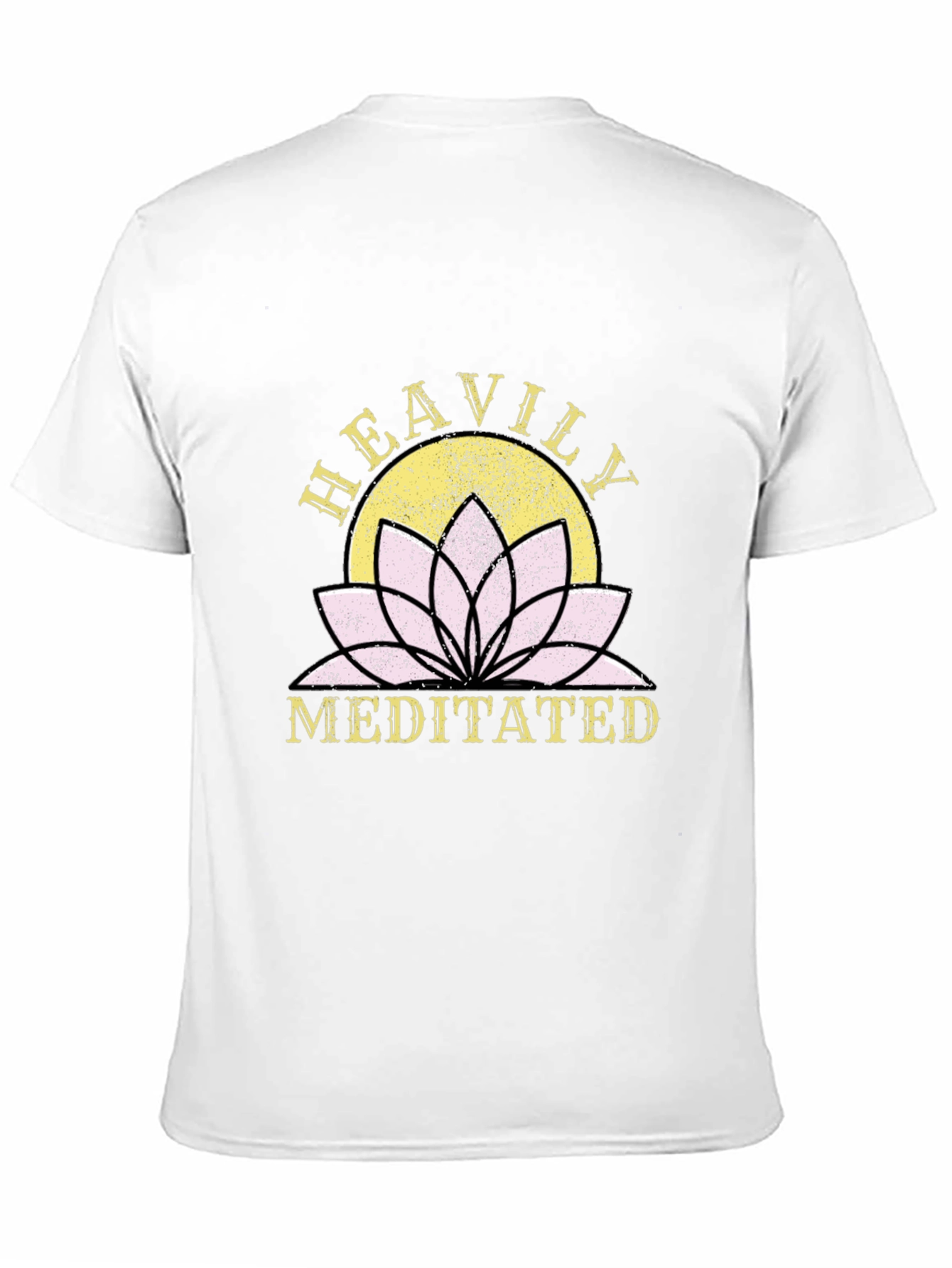 Heavily Meditated Lotus Flower T-Shirt