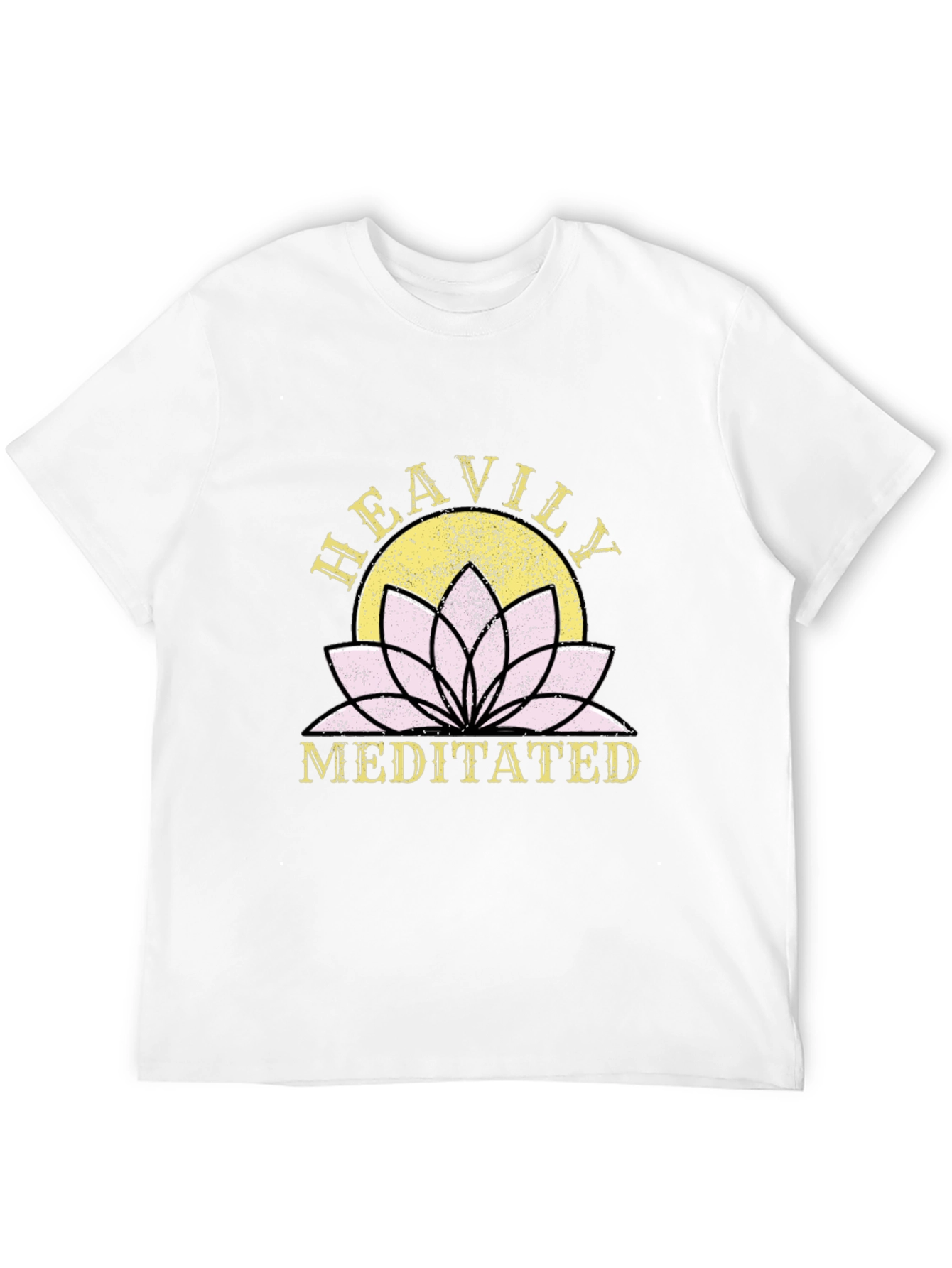 Heavily Meditated Lotus Flower T-Shirt