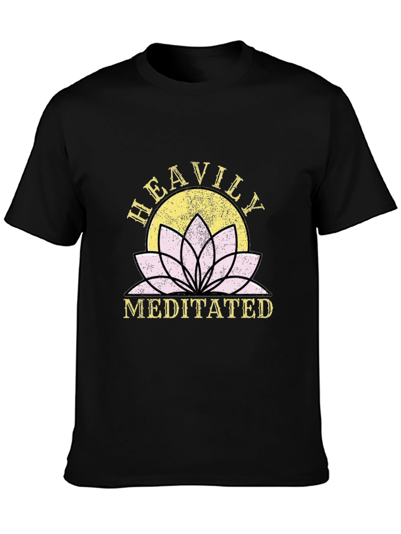 Heavily Meditated Lotus Flower T-Shirt
