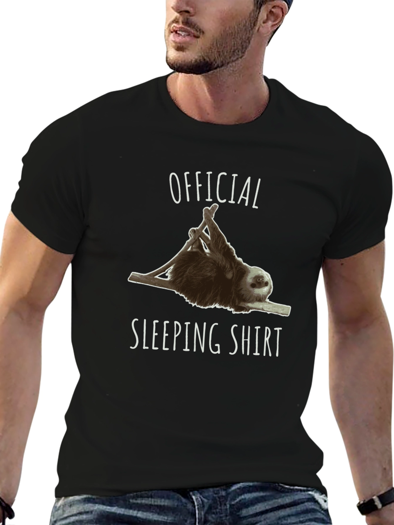 Official Sloth Sleeping Shirt - Funny Animal Tee