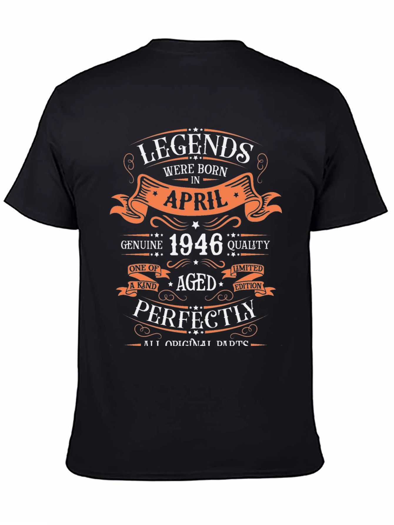 Legends Born in April 1946 T-Shirt