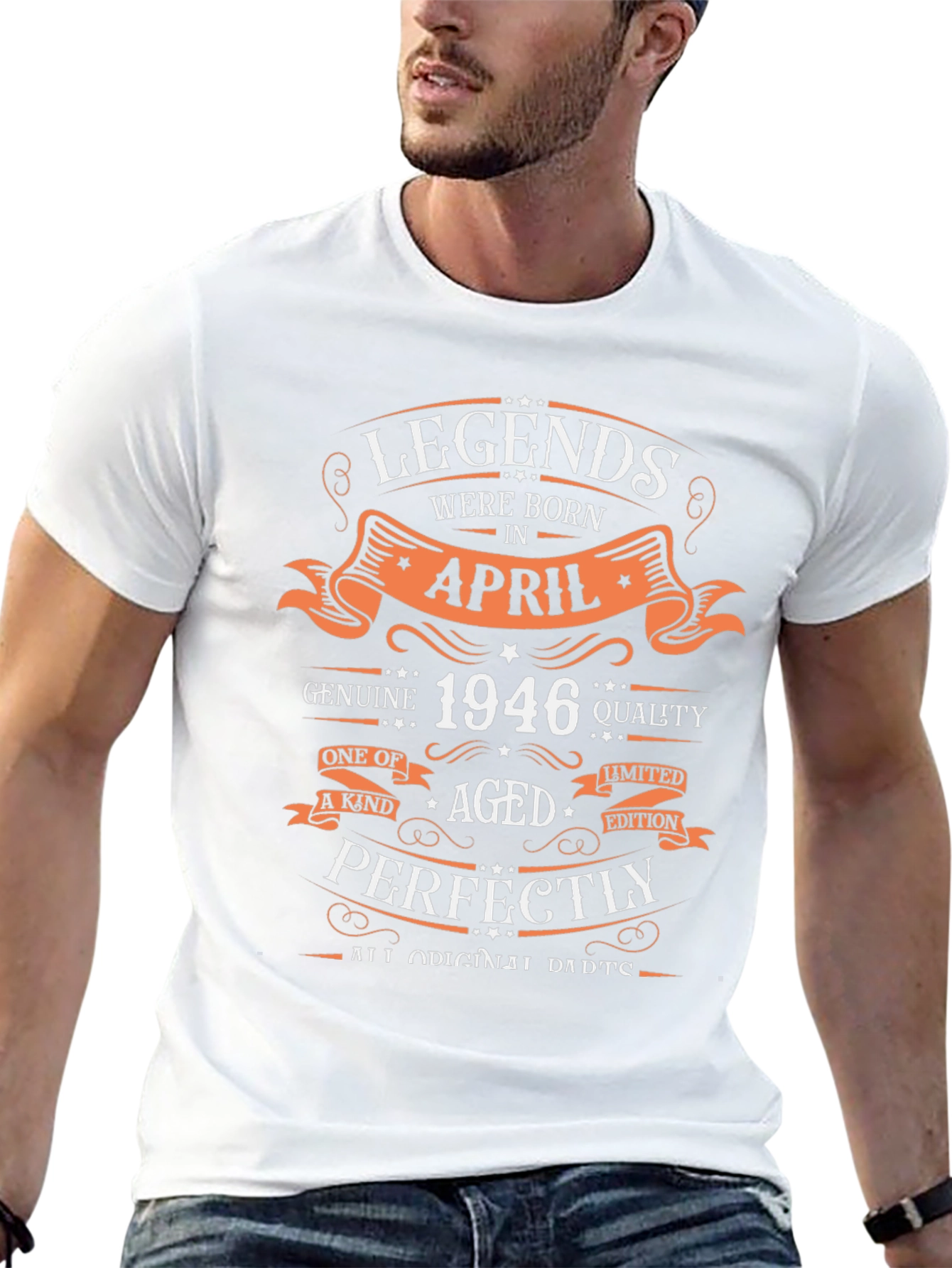 Legends Born in April 1946 T-Shirt