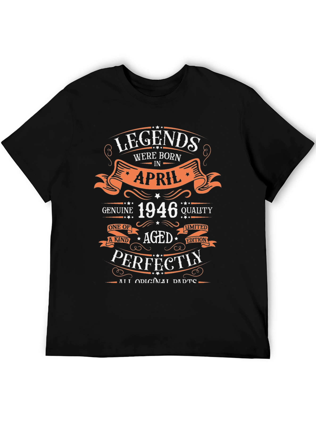 Legends Born in April 1946 T-Shirt