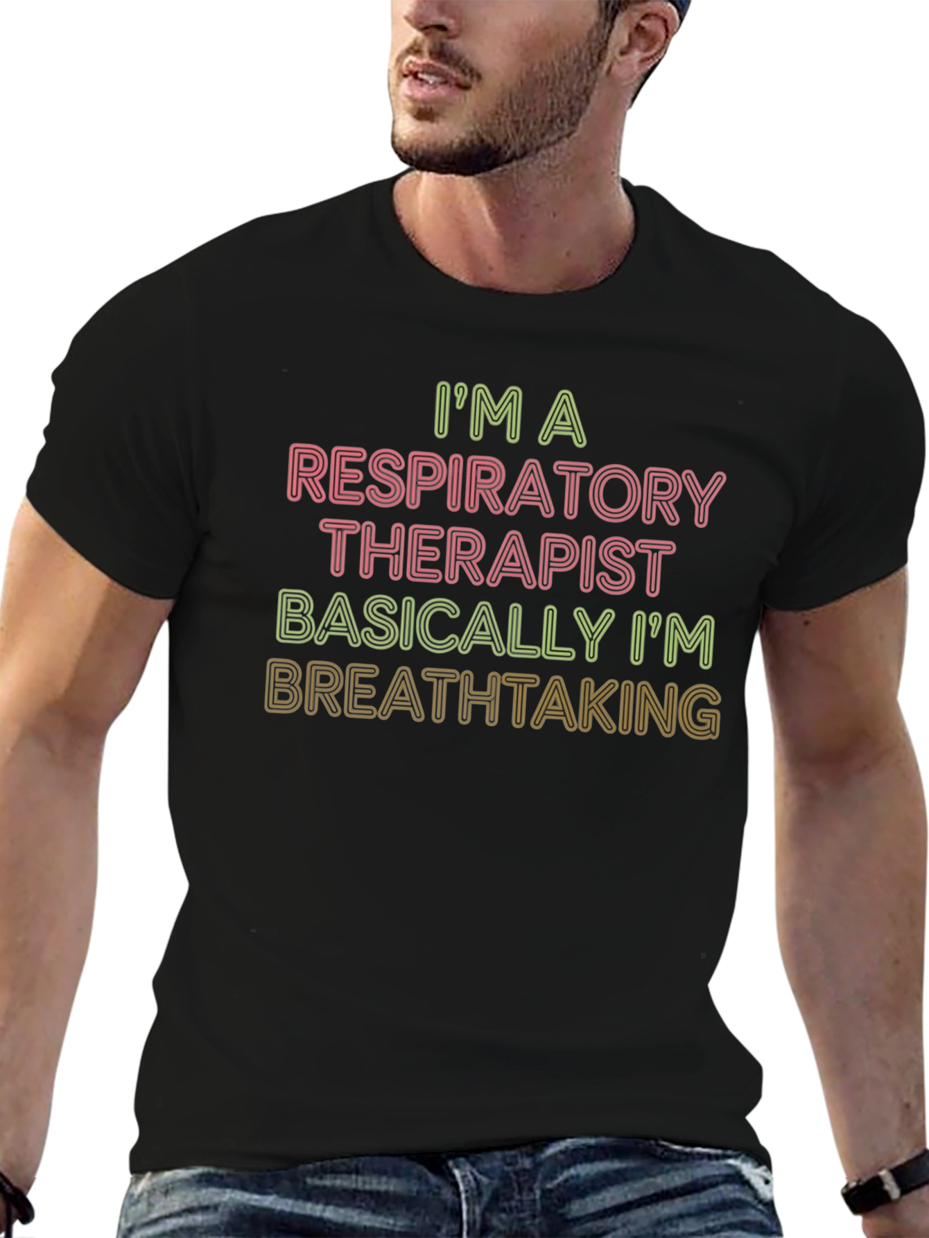 Respiratory Therapist Breathtaking T-Shirt