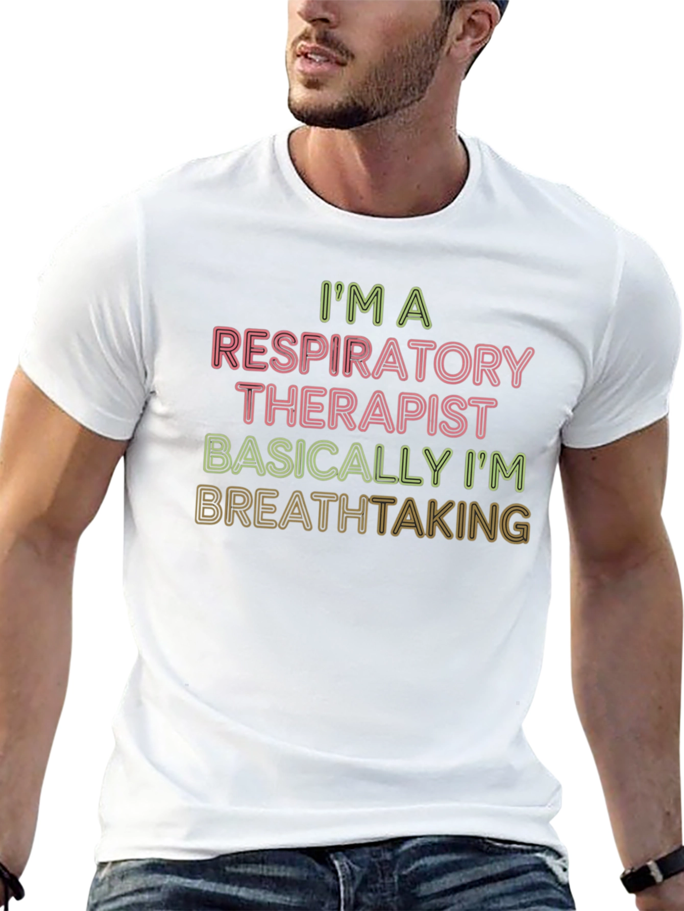 Respiratory Therapist Breathtaking T-Shirt