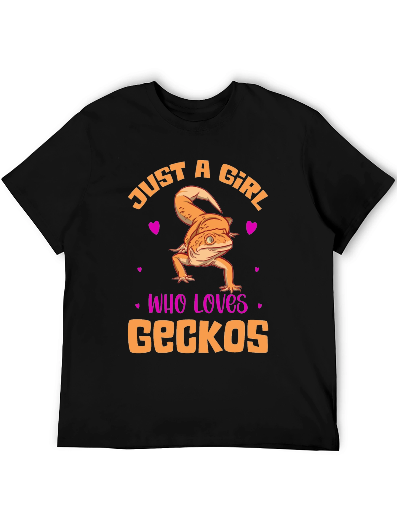Just A Girl Who Loves Geckos T-Shirt