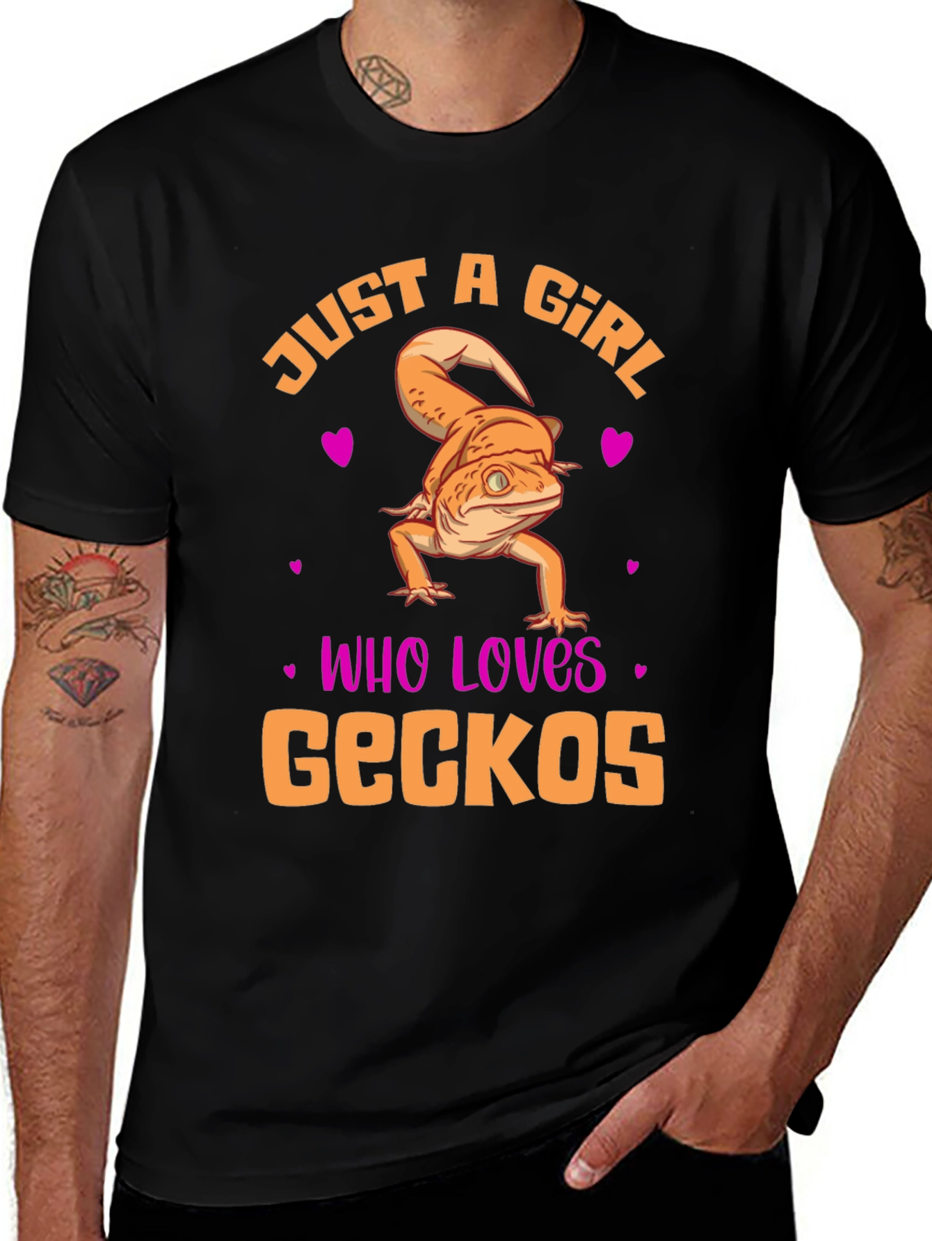 Just A Girl Who Loves Geckos T-Shirt