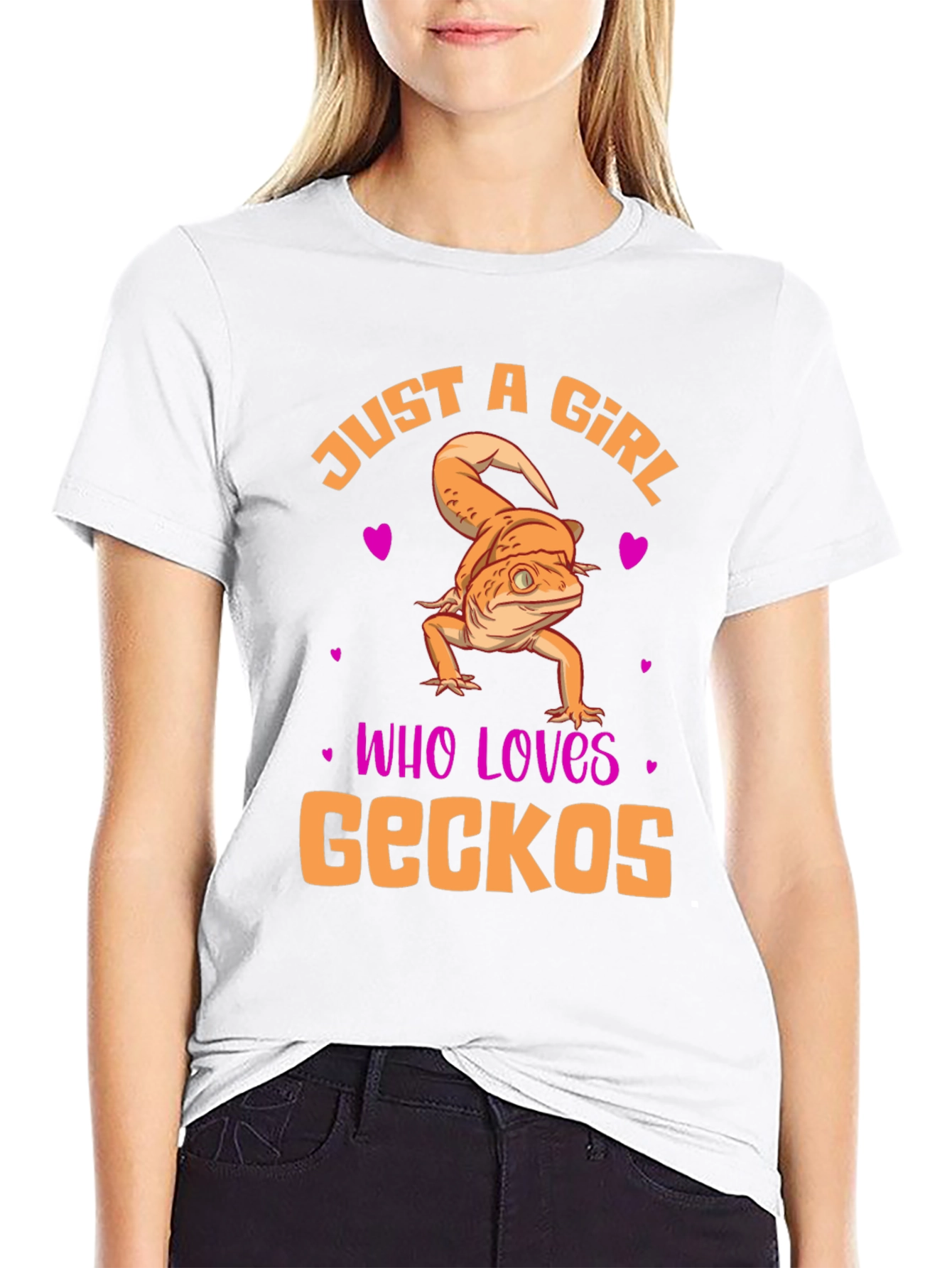 Just A Girl Who Loves Geckos T-Shirt