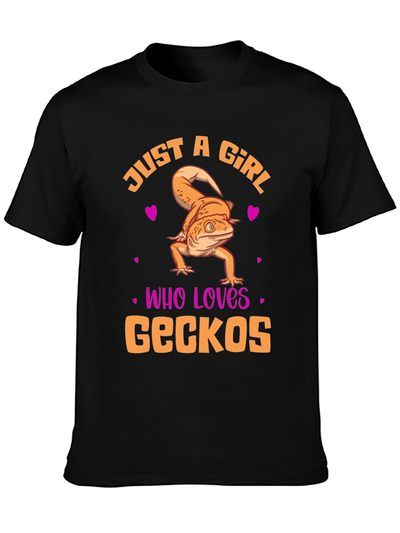 Just A Girl Who Loves Geckos T-Shirt
