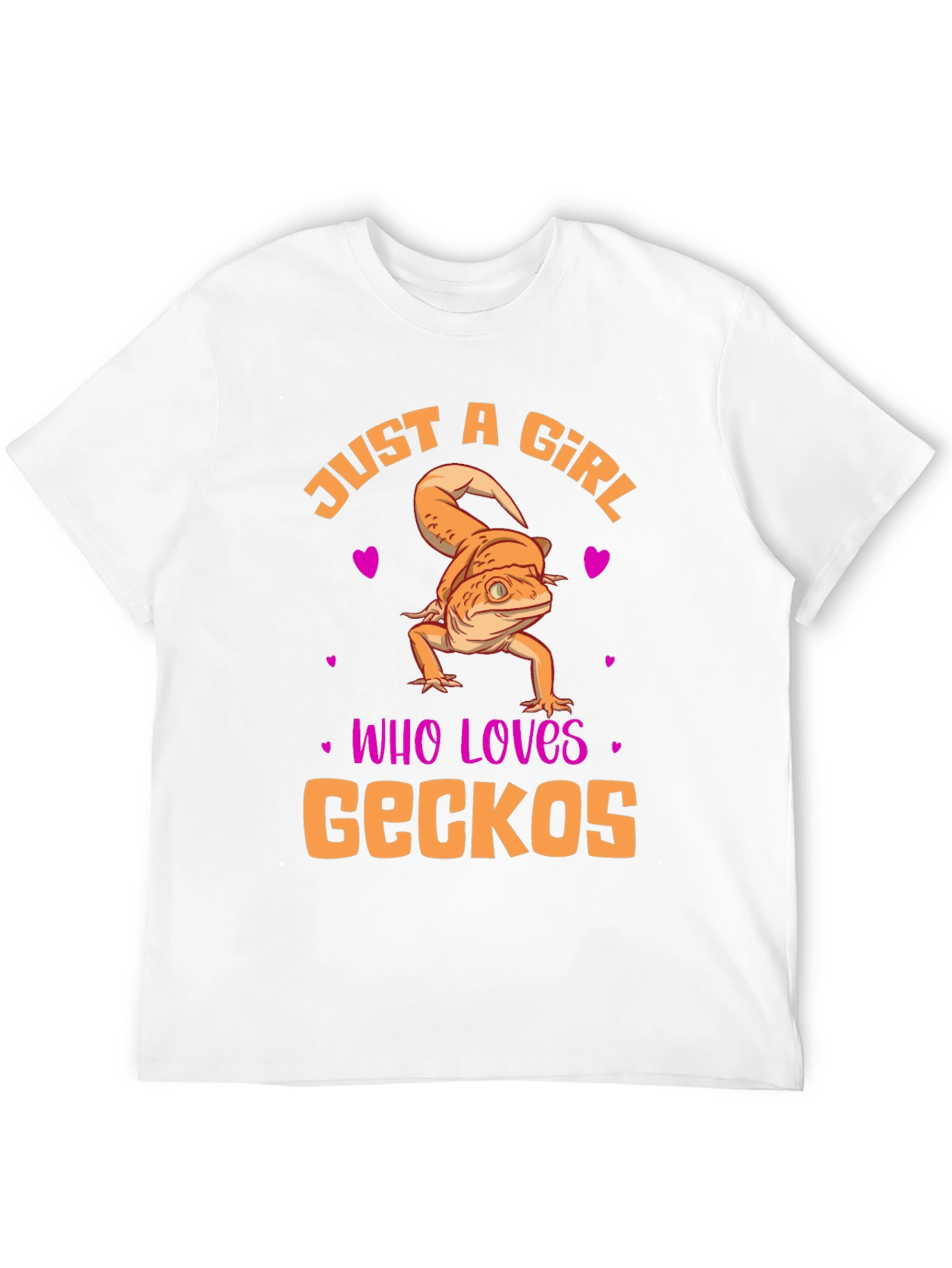 Just A Girl Who Loves Geckos T-Shirt