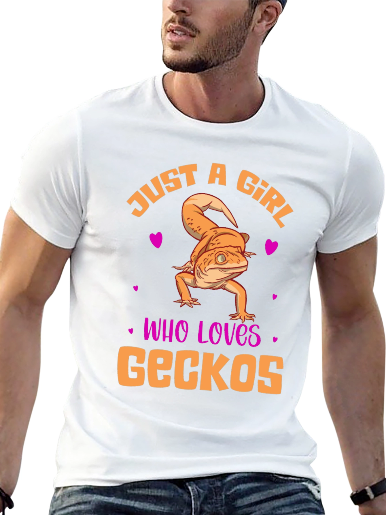 Just A Girl Who Loves Geckos T-Shirt