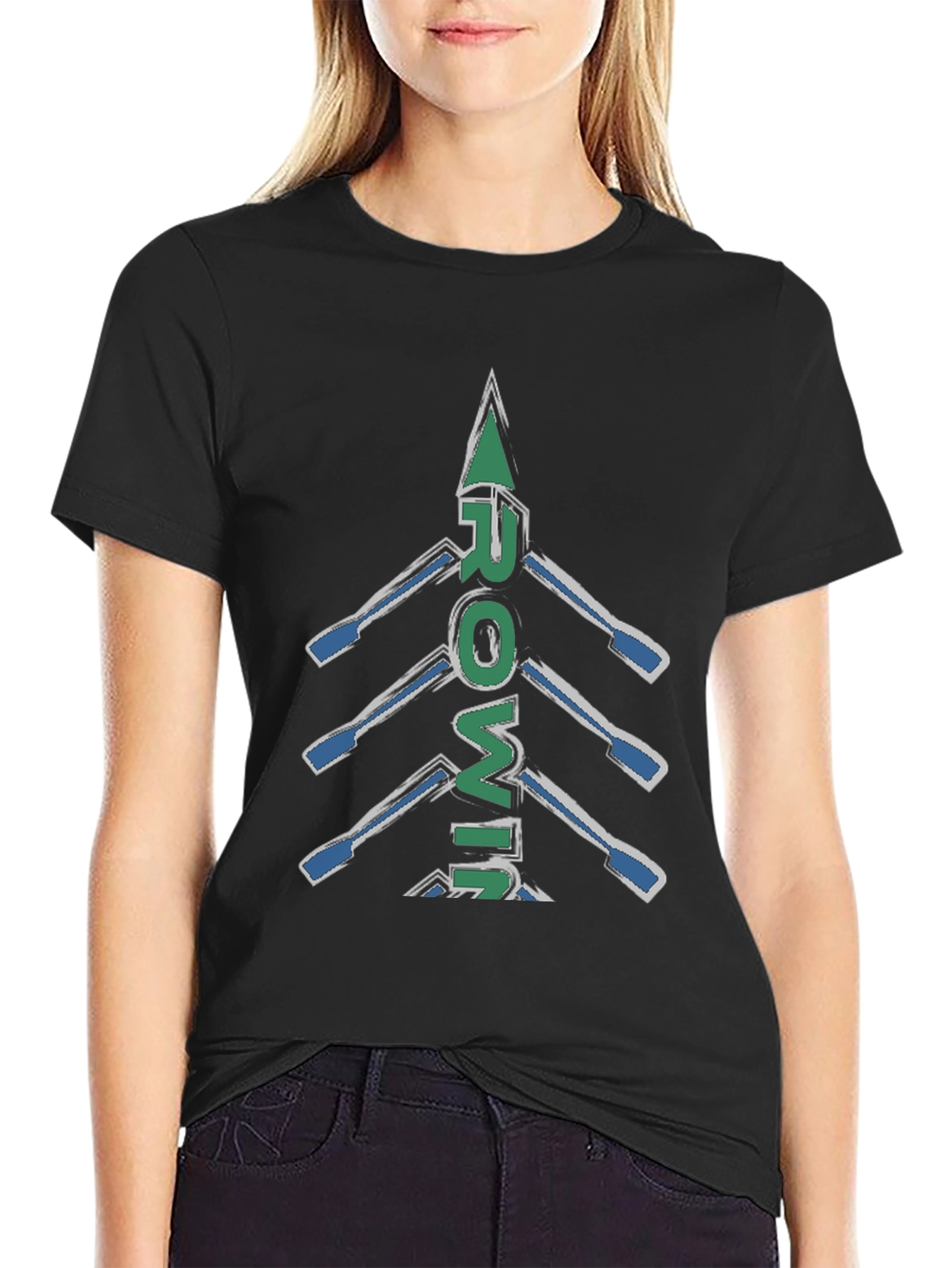 Rowing Oar T-Shirt - Crew Team Apparel