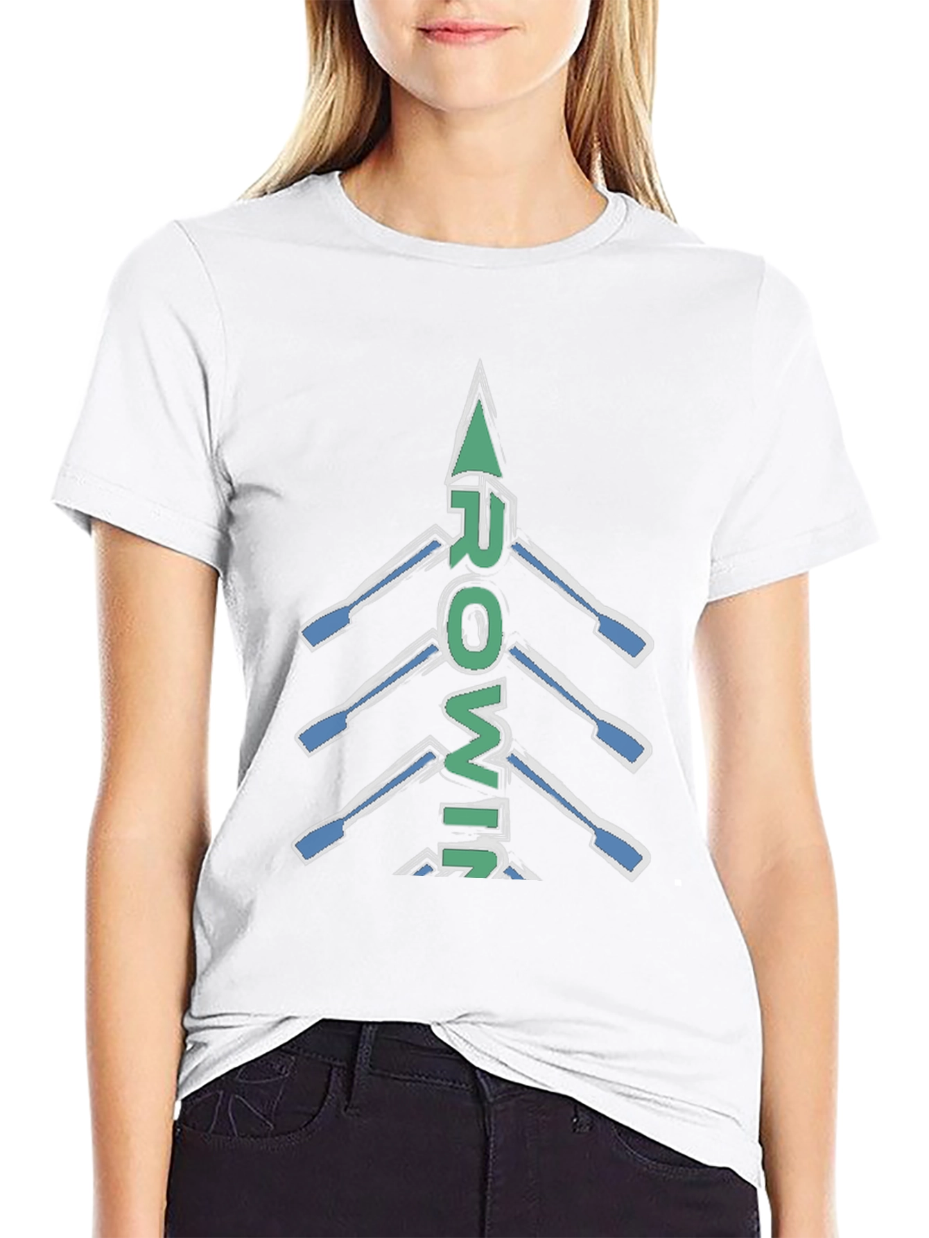 Rowing Oar T-Shirt - Crew Team Apparel