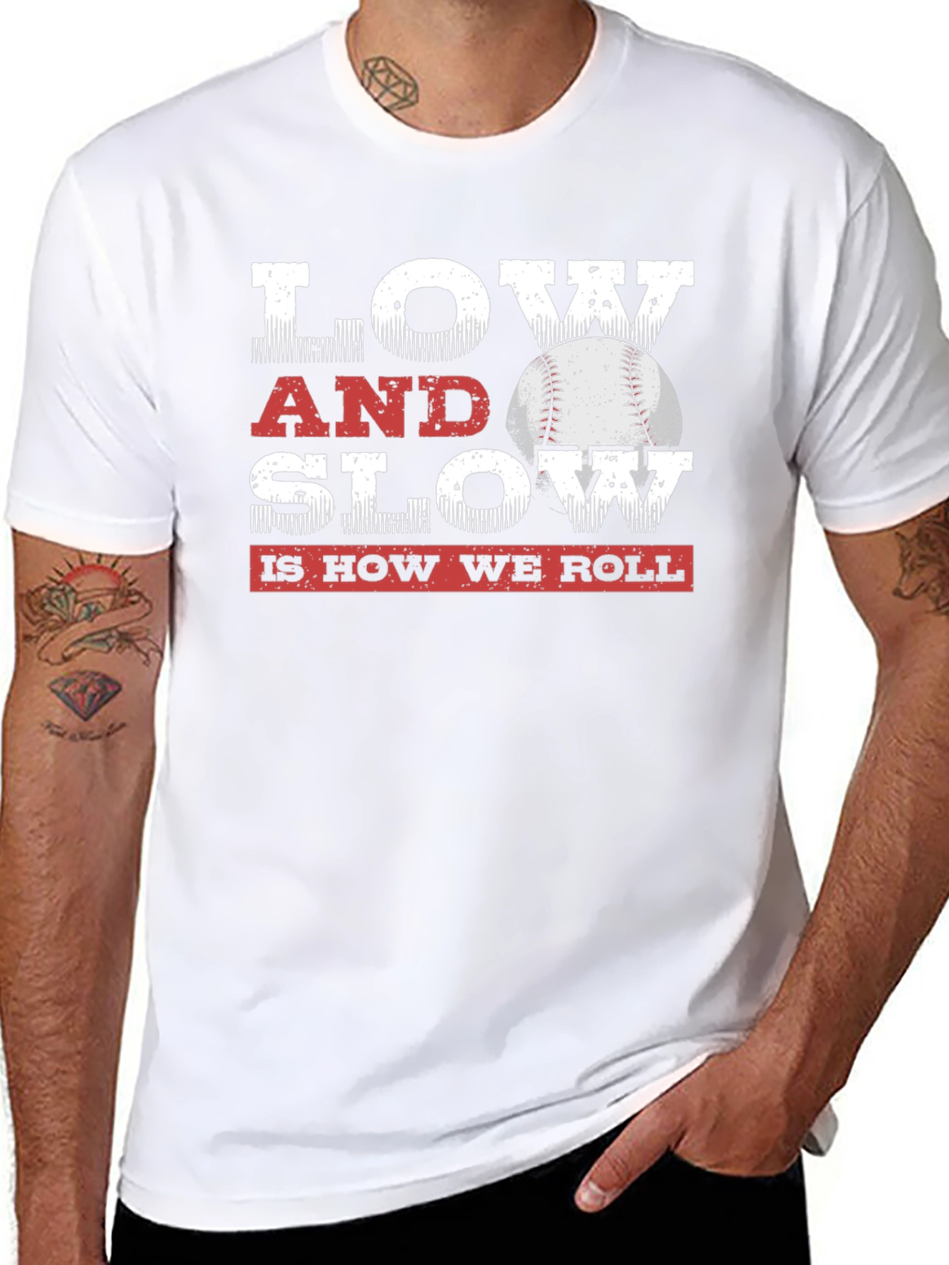 Low & Slow Baseball T-Shirt