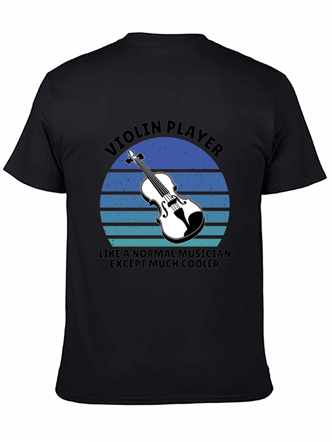 Violin Player Cool Musician Graphic T-Shirt