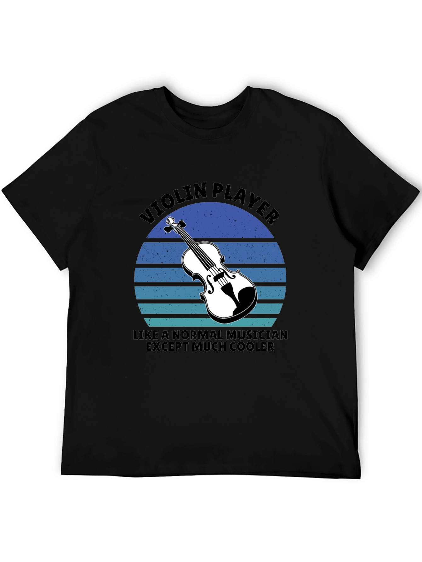 Violin Player Cool Musician Graphic T-Shirt