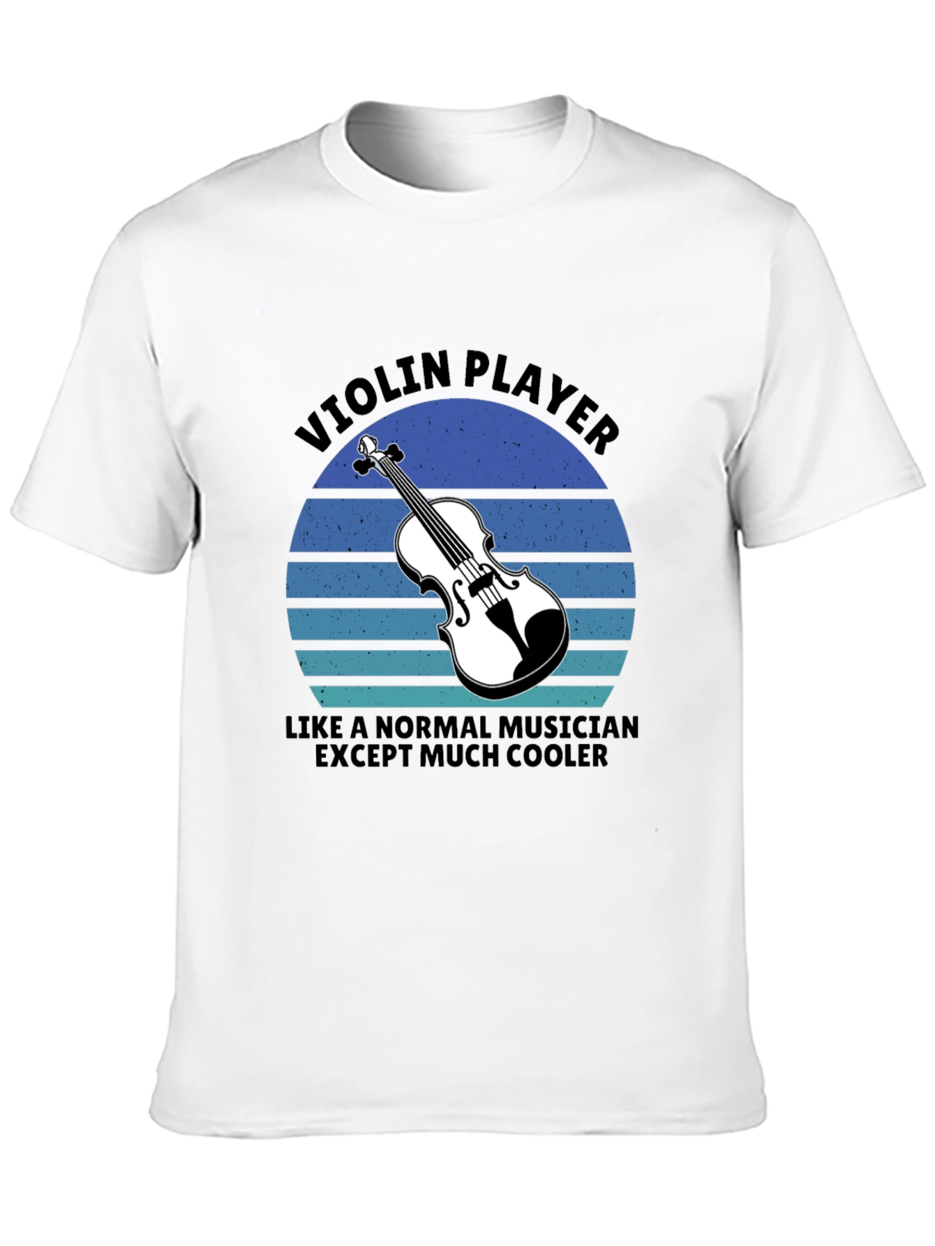 Violin Player Cool Musician Graphic T-Shirt