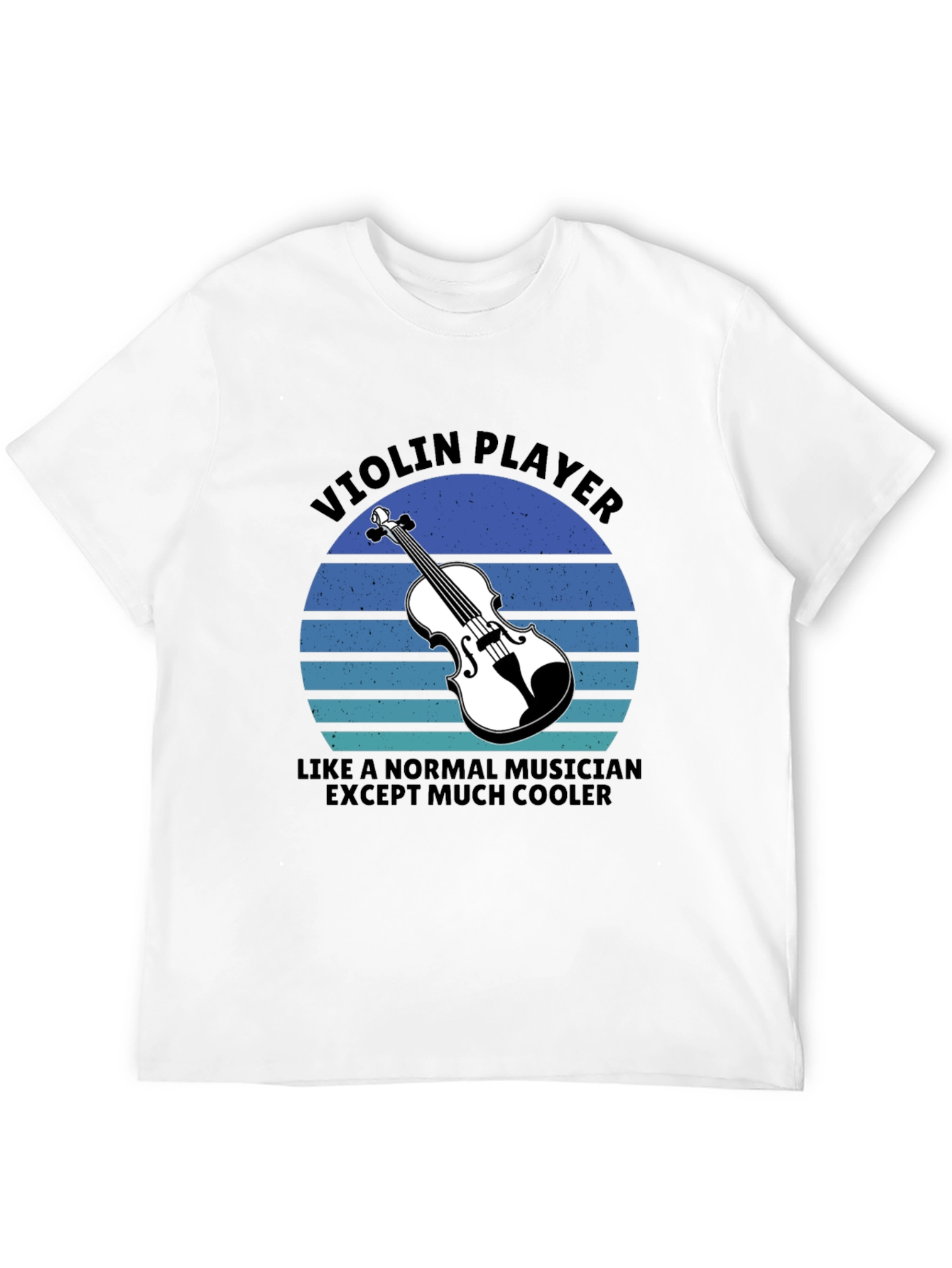 Violin Player Cool Musician Graphic T-Shirt