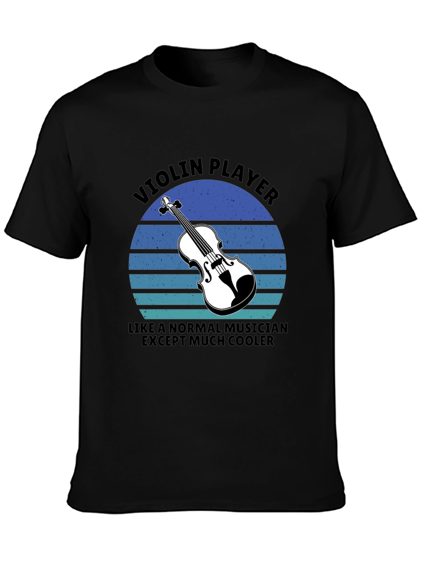 Violin Player Cool Musician Graphic T-Shirt
