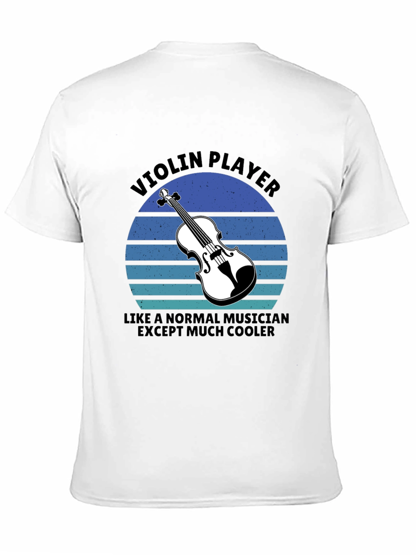 Violin Player Cool Musician Graphic T-Shirt