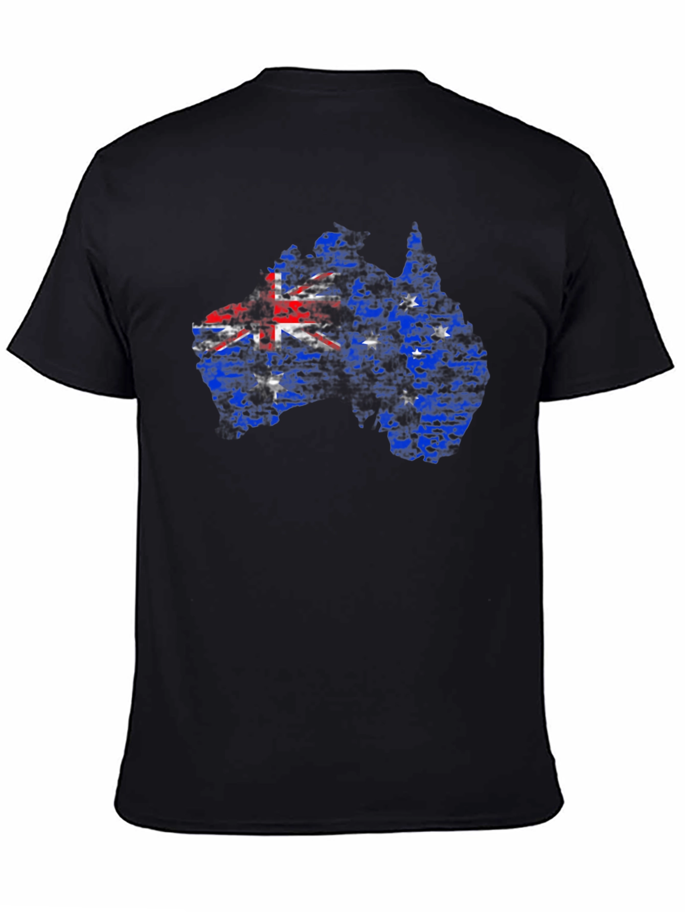 Australian Flag Map Graphic Tee