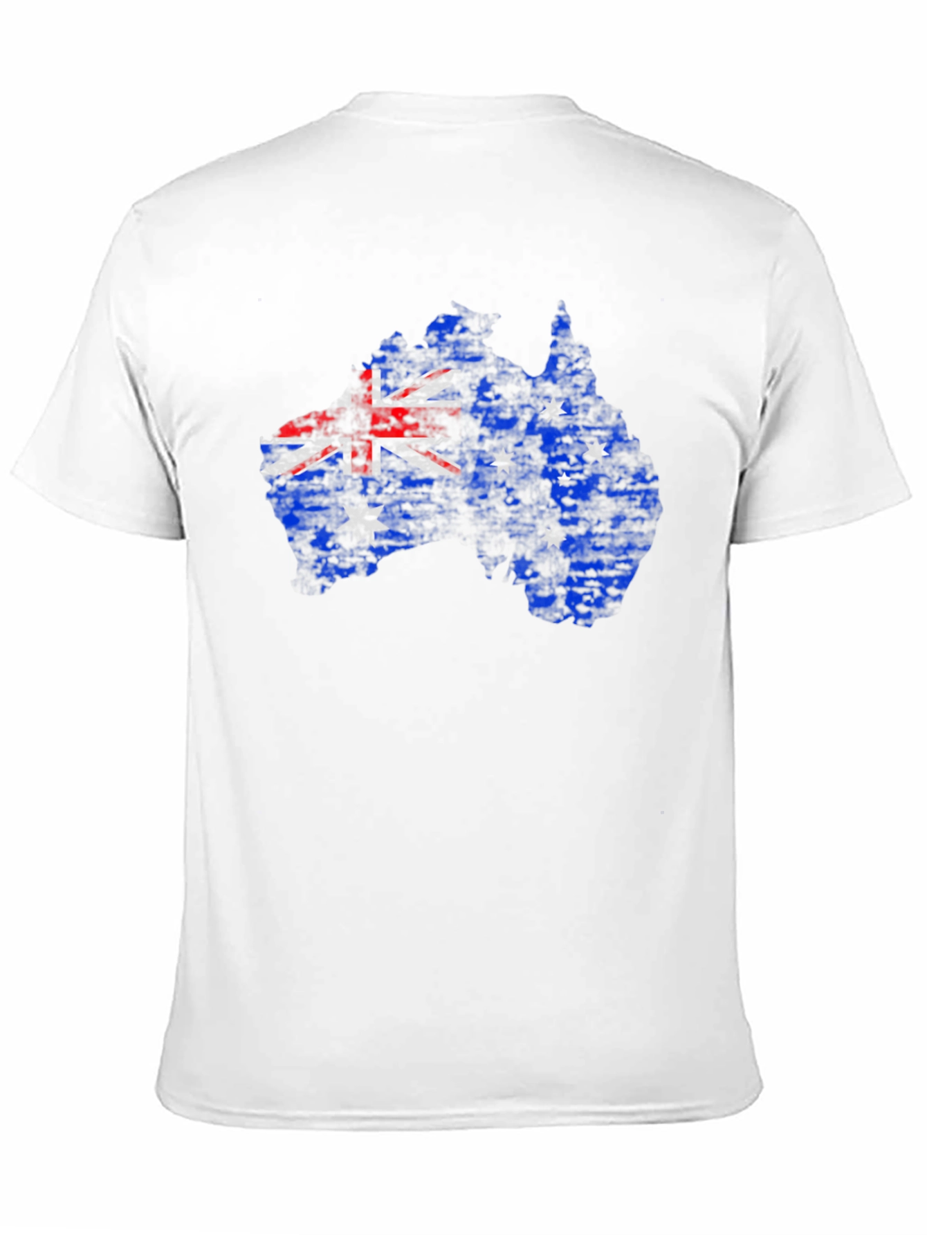 Australian Flag Map Graphic Tee