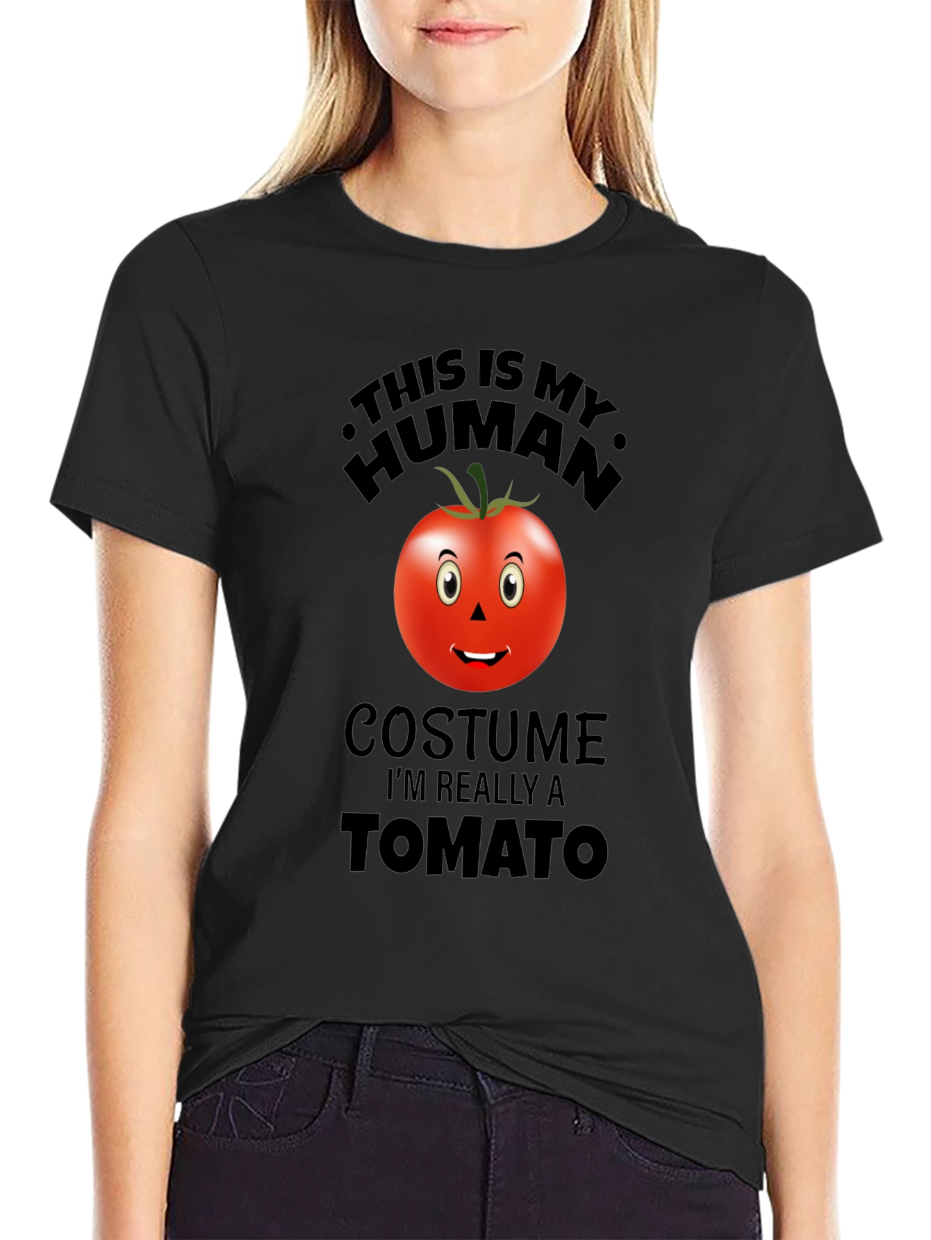 Human Costume Tomato Funny Novelty T-Shirt