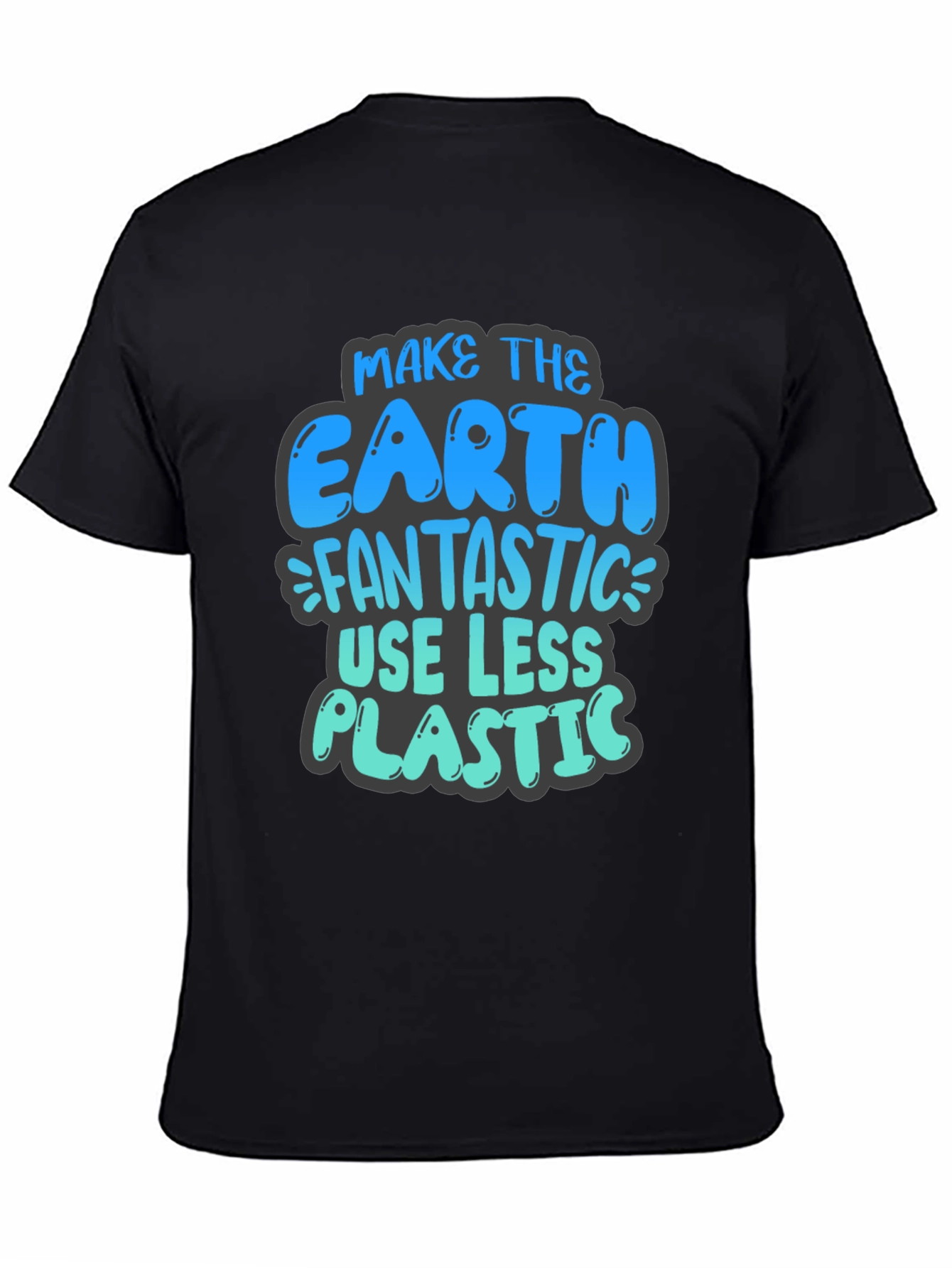 Eco-Friendly Earth Day T-Shirt - Reduce Plastic