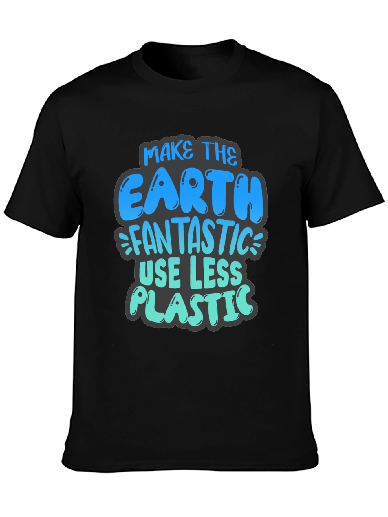 Eco-Friendly Earth Day T-Shirt - Reduce Plastic