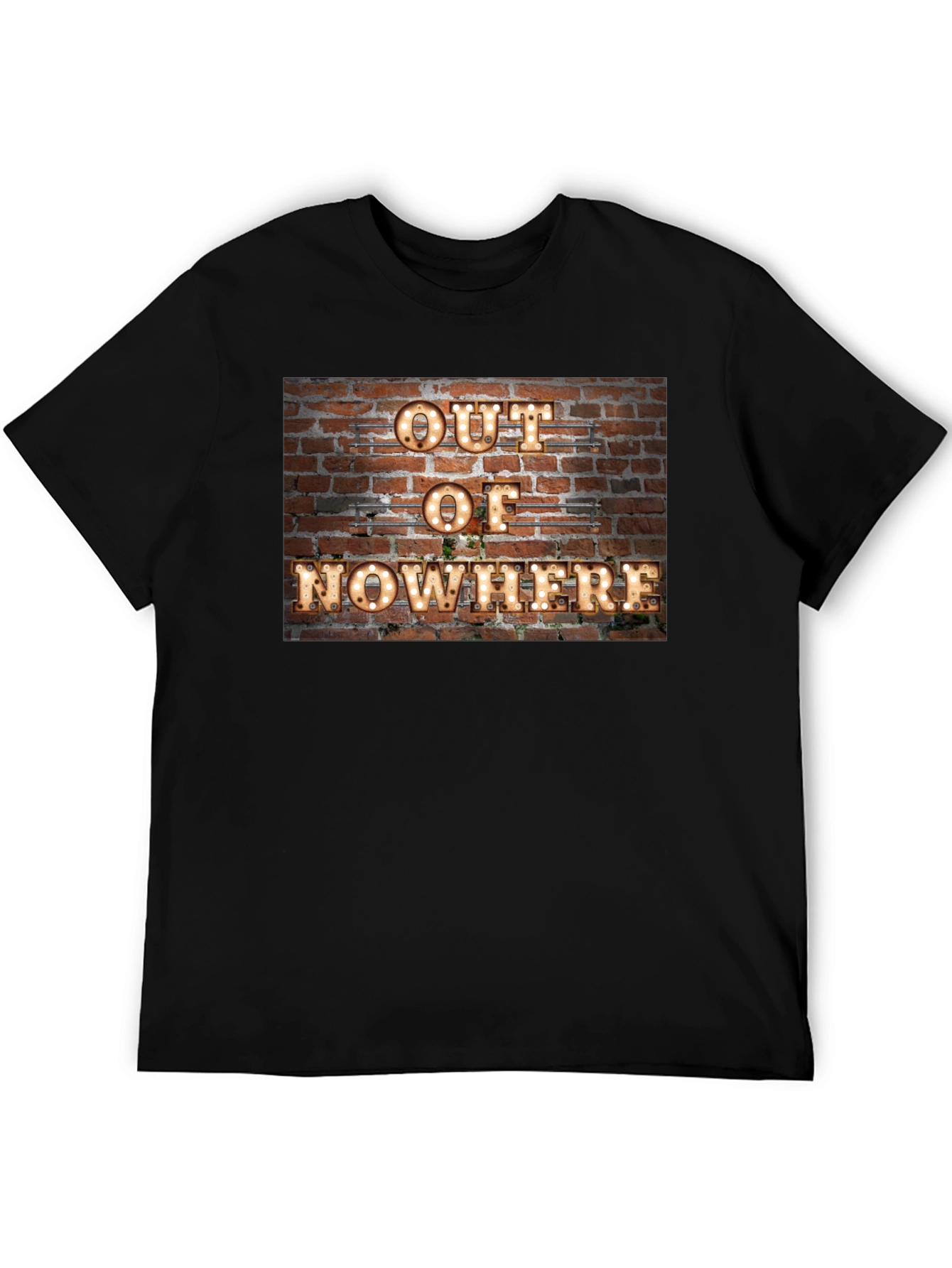 Out of Nowhere Brick Wall Graphic Tee