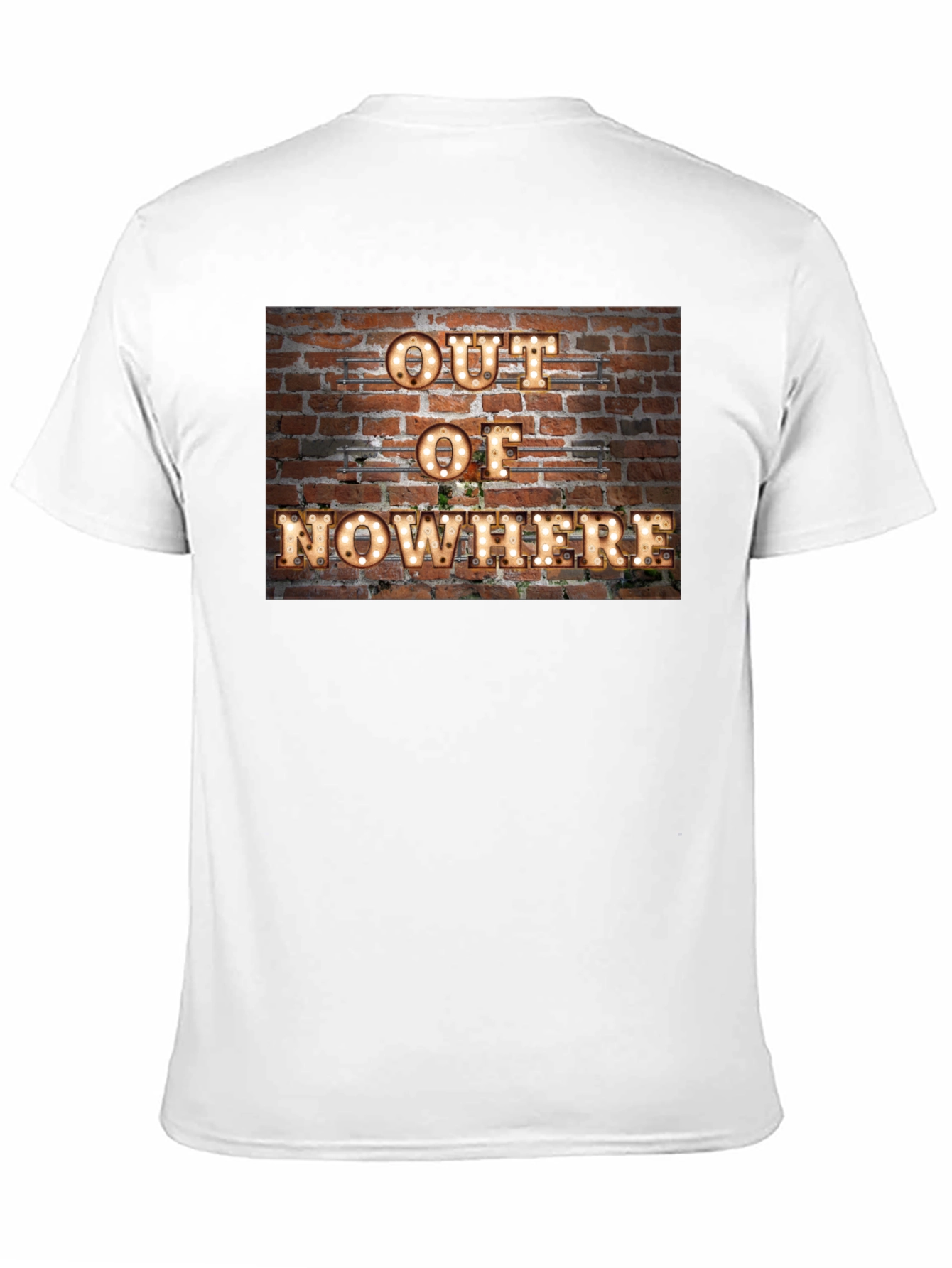 Out of Nowhere Brick Wall Graphic Tee