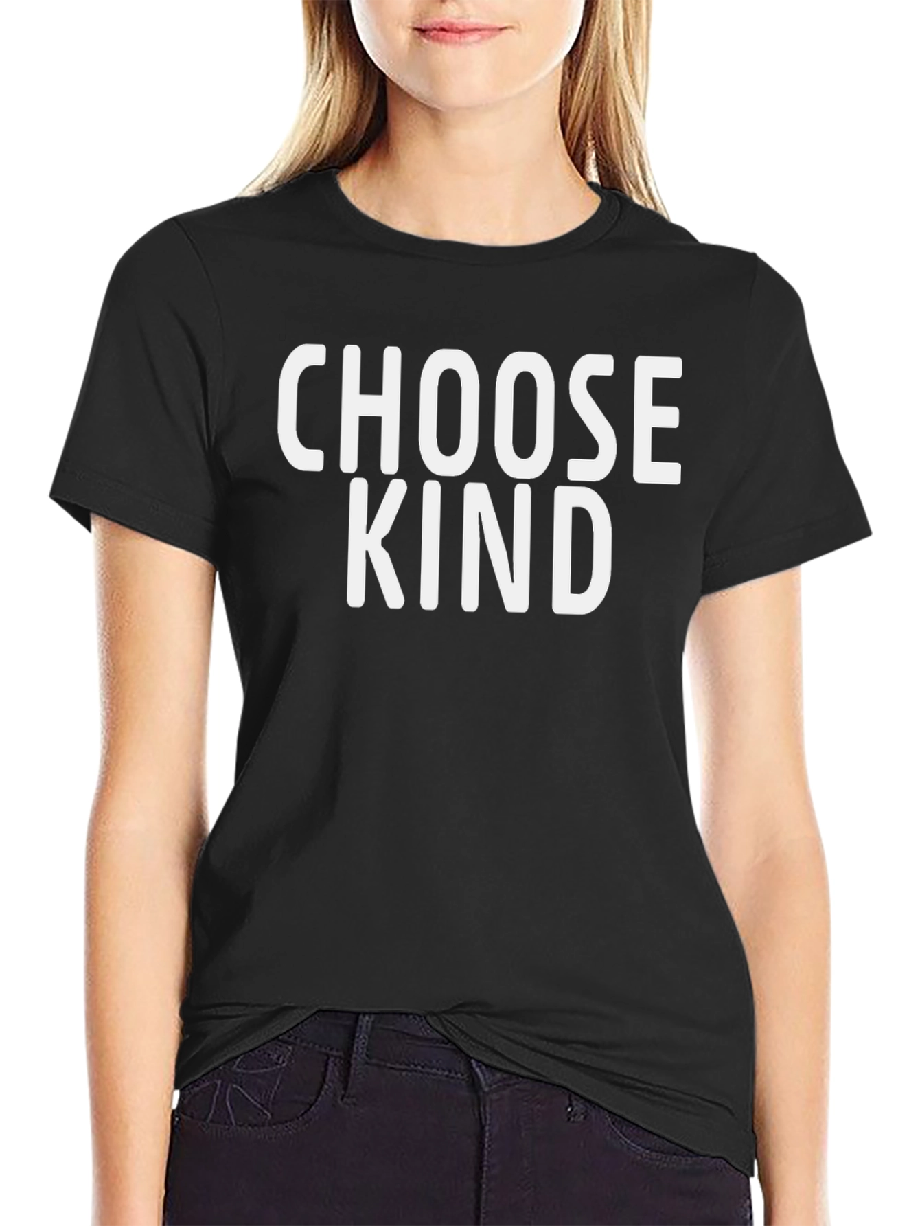 Choose Kind Black Graphic T-Shirt