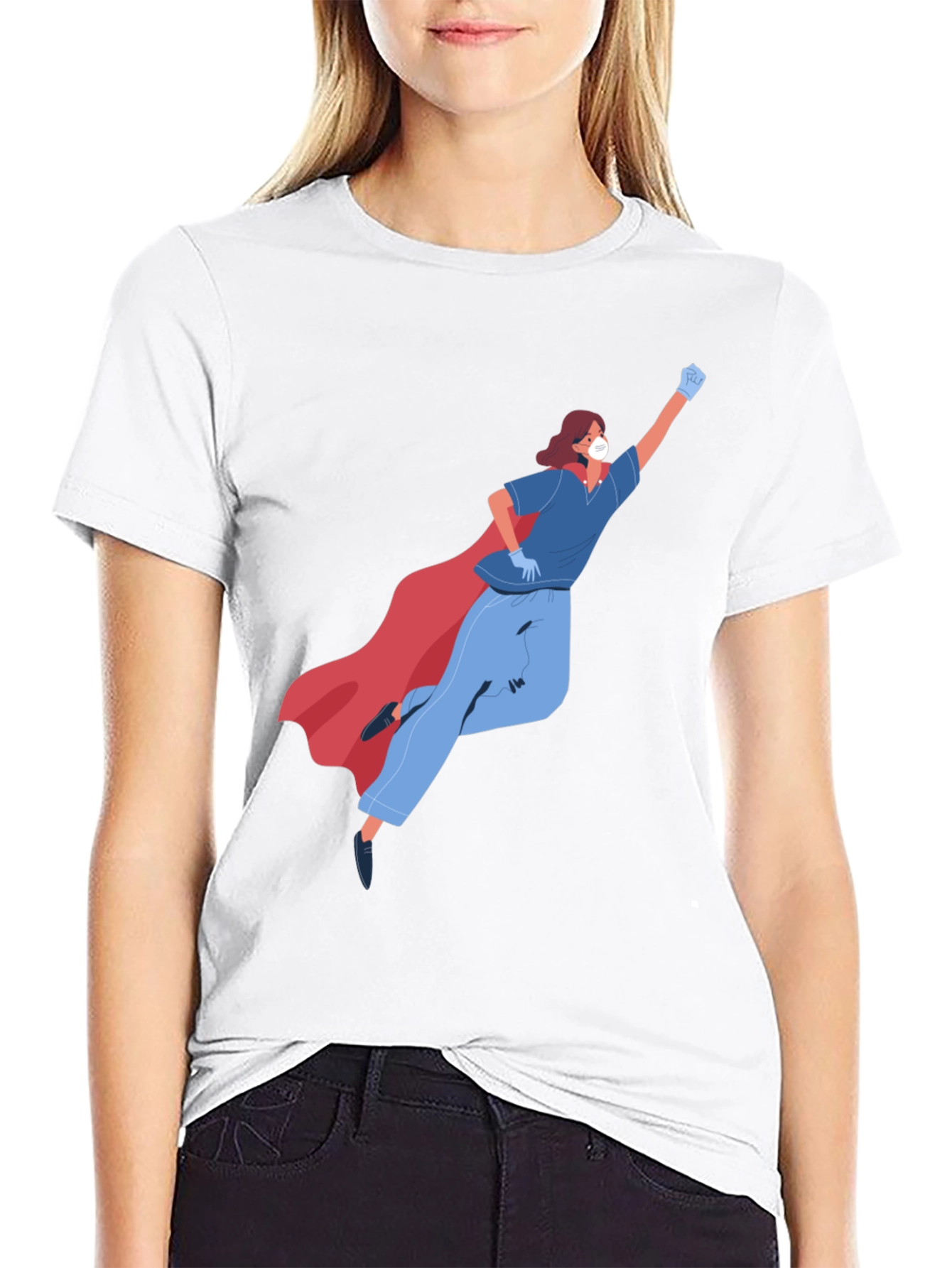 Superhero Nurse T-Shirt - Medical Hero Tee