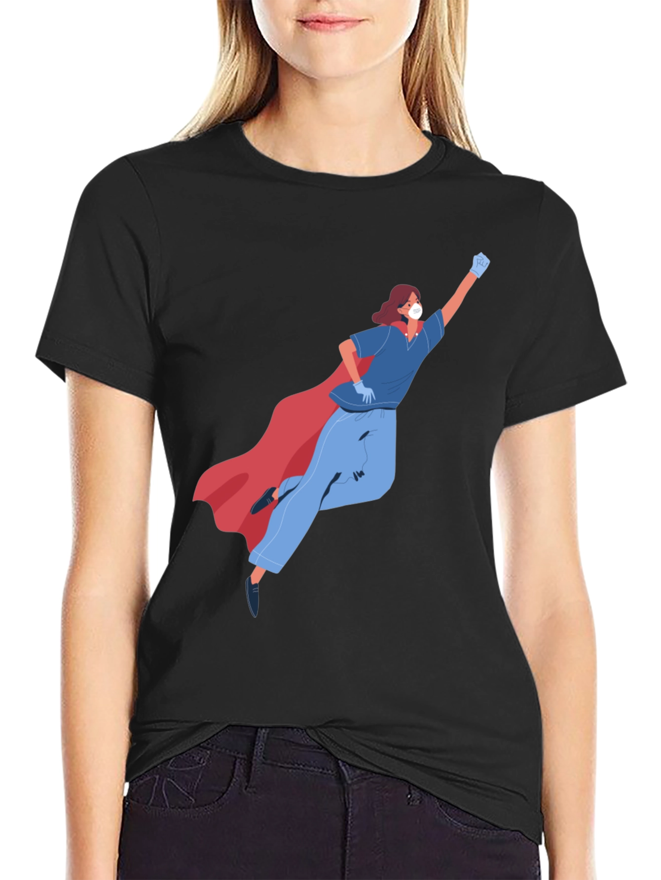 Superhero Nurse T-Shirt - Medical Hero Tee