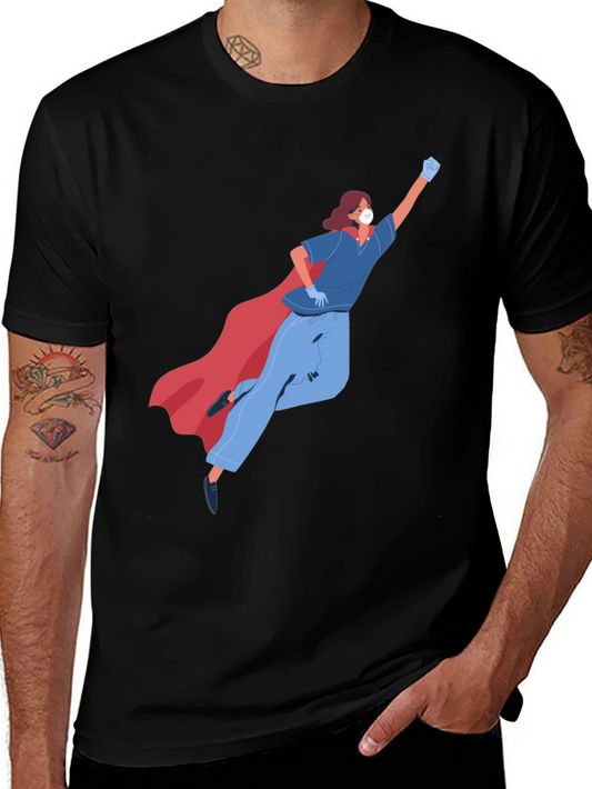 Superhero Nurse T-Shirt - Medical Hero Tee