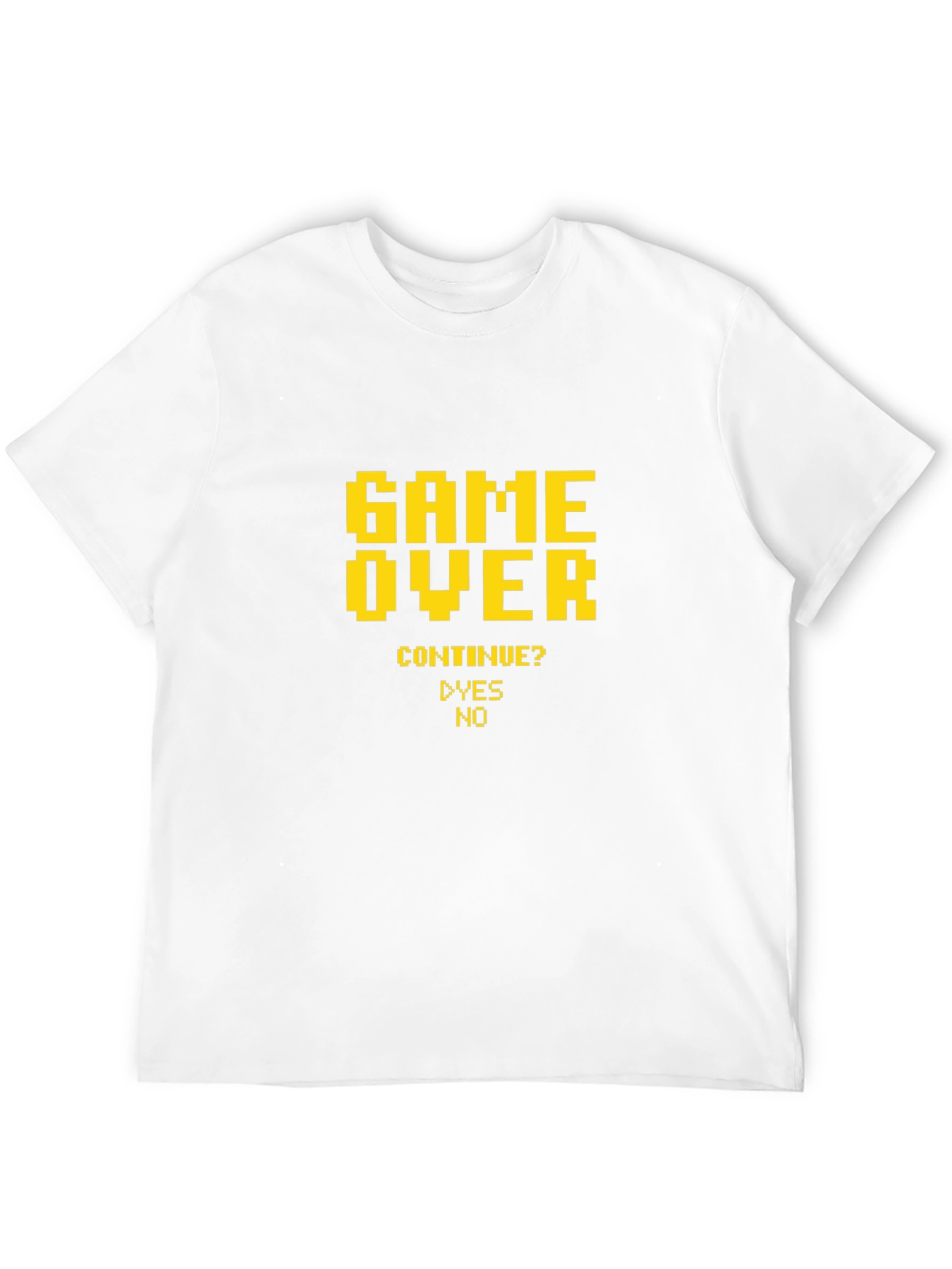 Game Over Continue T-Shirt - Gamer Style Tee