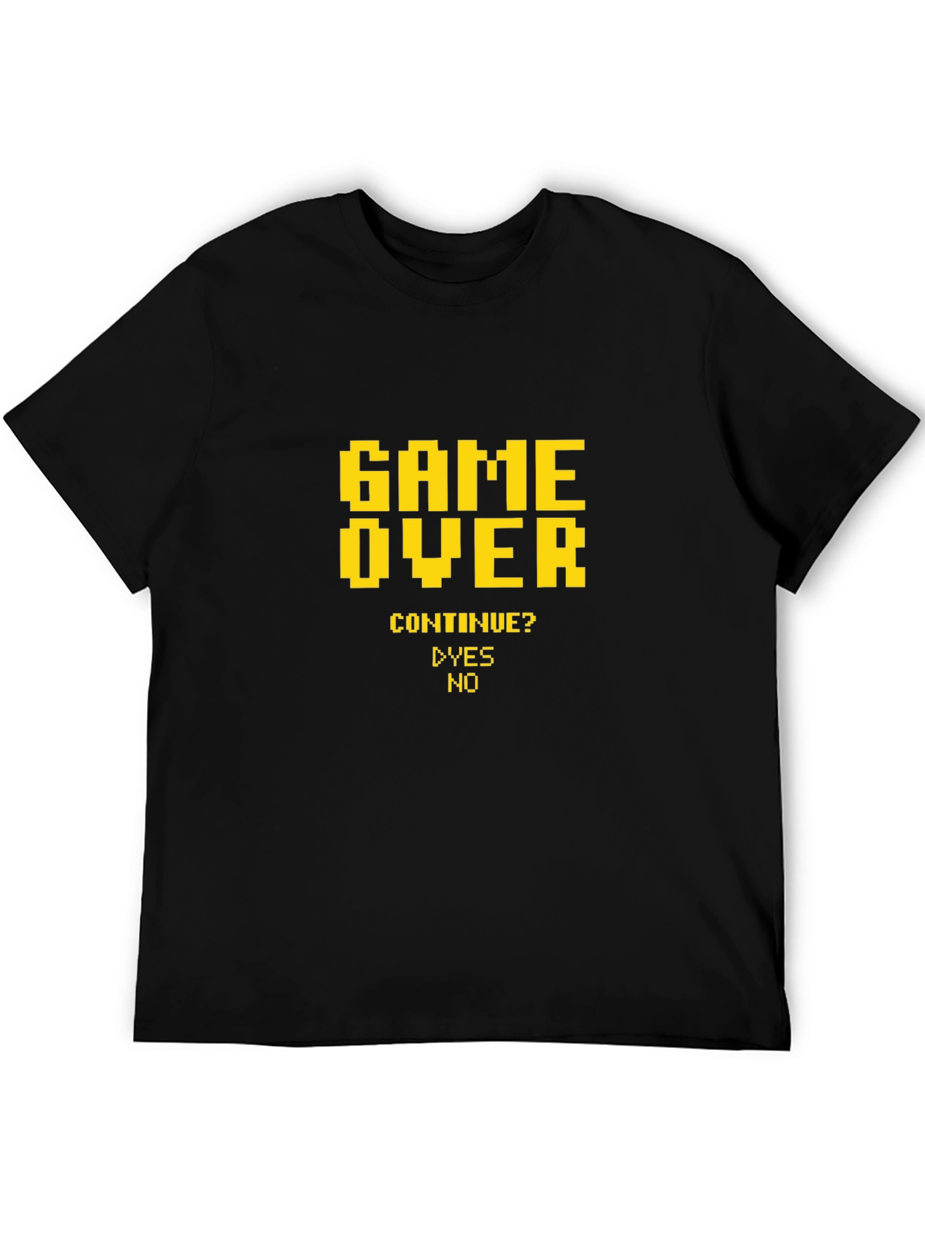 Game Over Continue T-Shirt - Gamer Style Tee